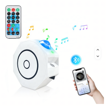 Projektor Gwiazd Rzutnik Nieba Lampka Led Nocna Relaksacyjna + Pilot