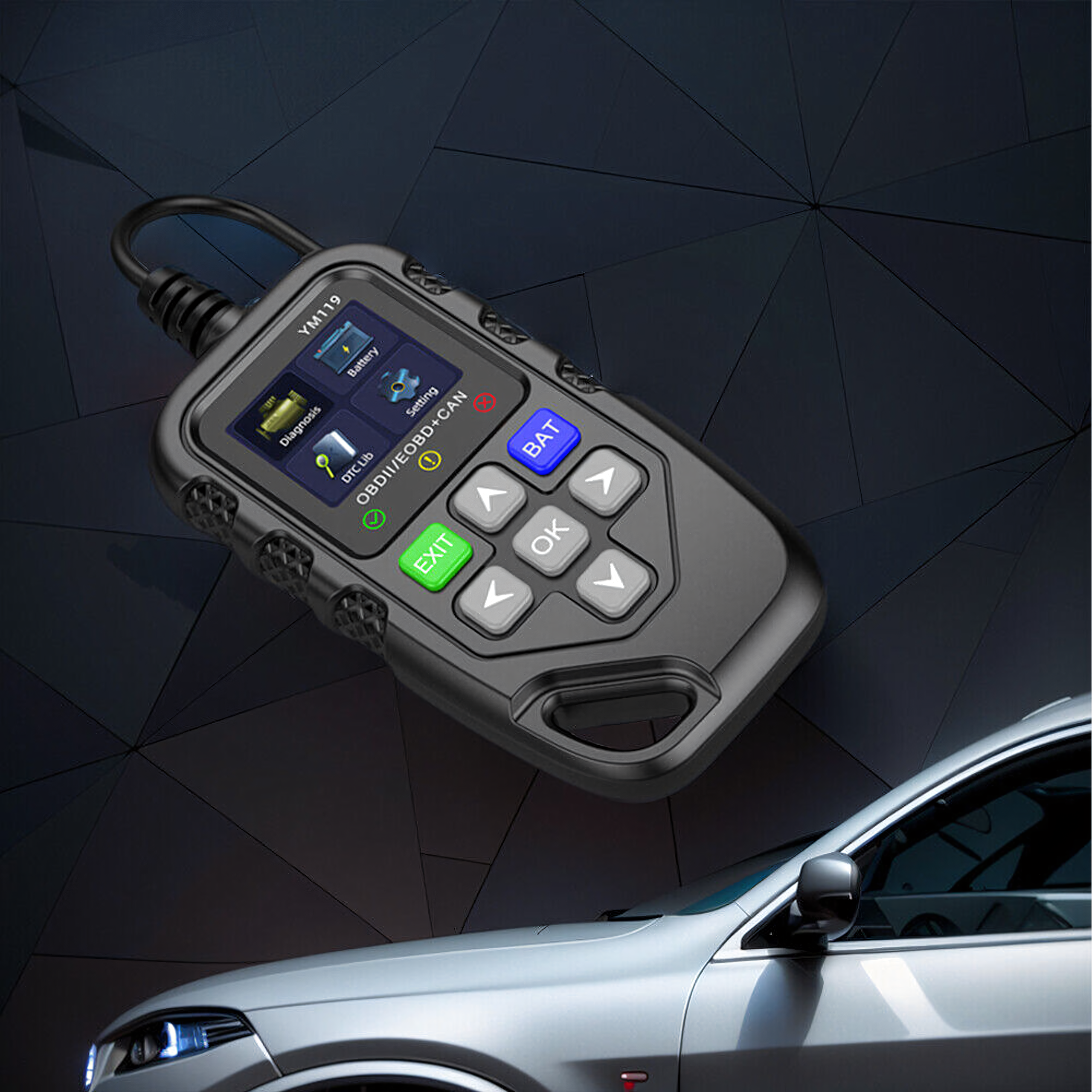 Skaner Interfejs Tester Diagnostyczny Kasowanie Błędów OBD2 Język Polski - obrazek 6