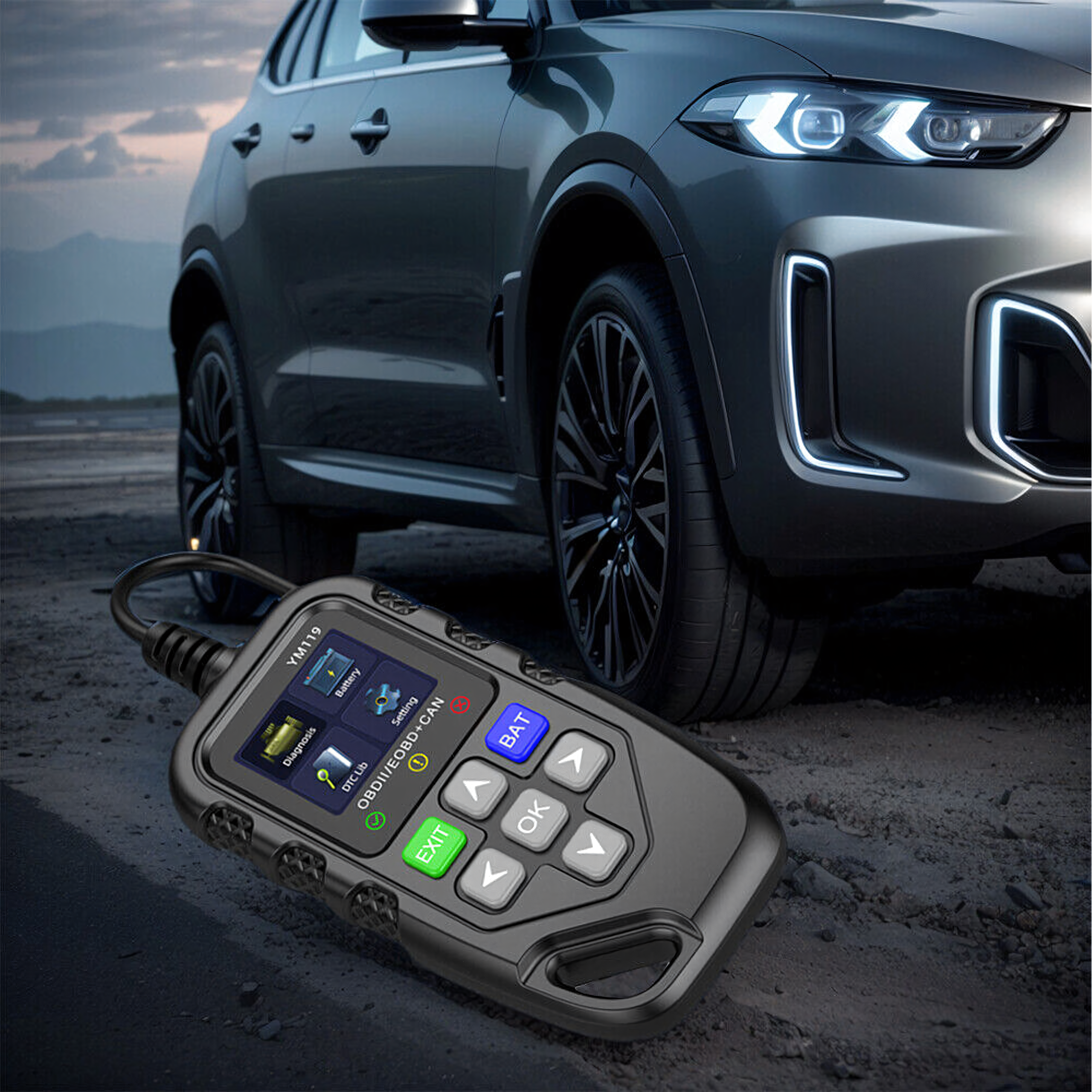 Skaner Interfejs Tester Diagnostyczny Kasowanie Błędów OBD2 Język Polski - obrazek 8