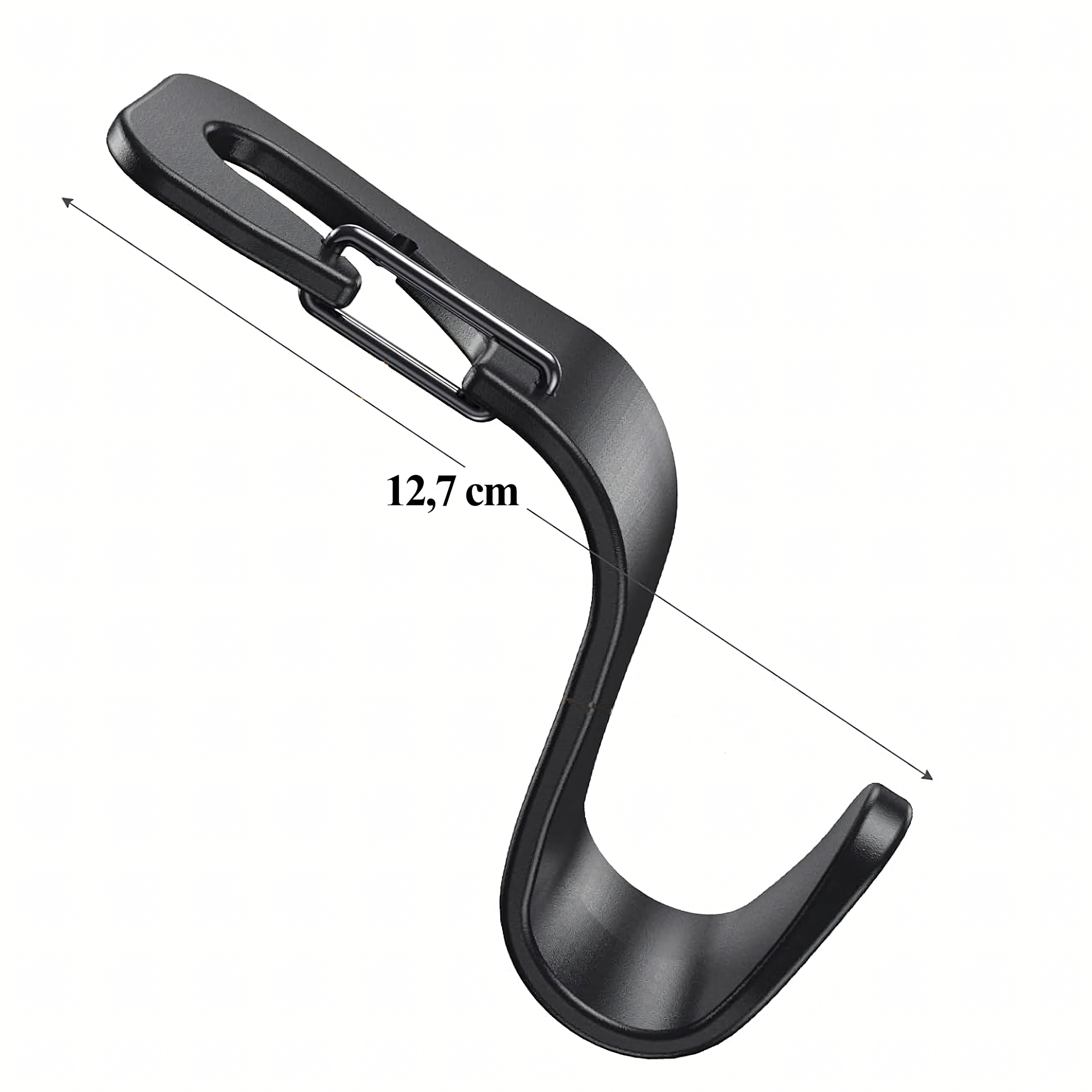 Zestaw 4 x Wieszak Hak Haczyk Uchwyt na Zagłówek Zakupy do Fotela Samochodu - obrazek 9