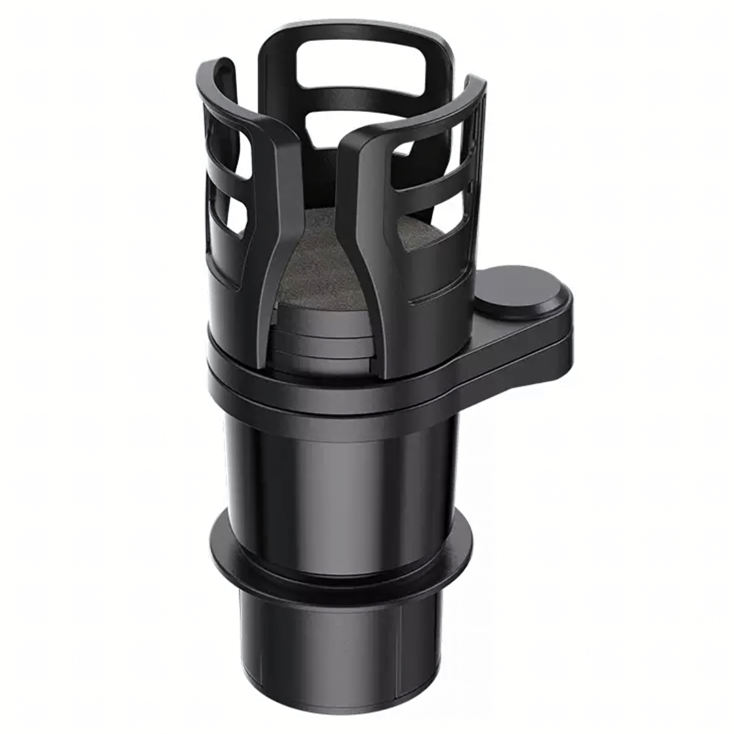 Uchwyt 2w1 Samochodowy na Kubek Napoje Kawę Obrotowy 360° Regulowany