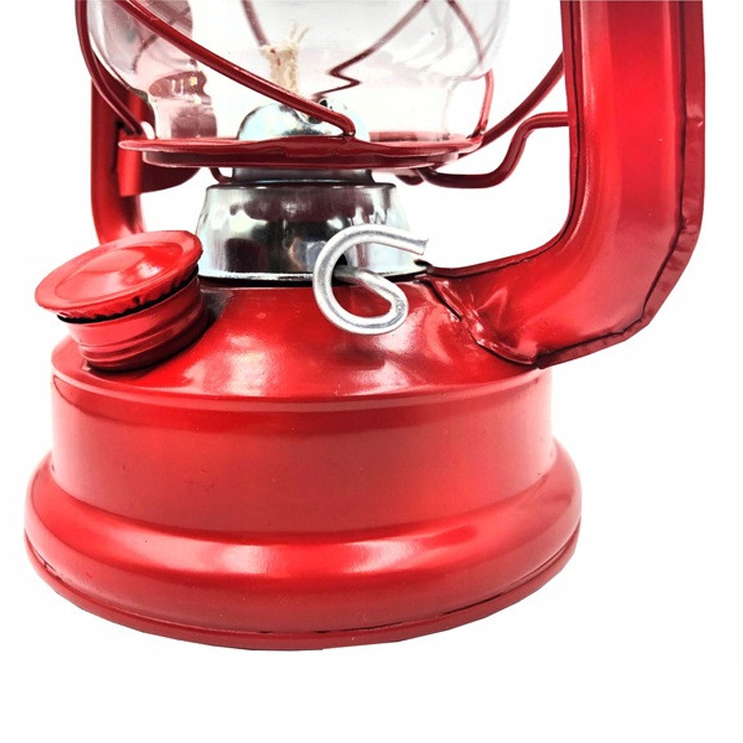 Lampa Naftowa Czerwona 24,5cm - obrazek 6
