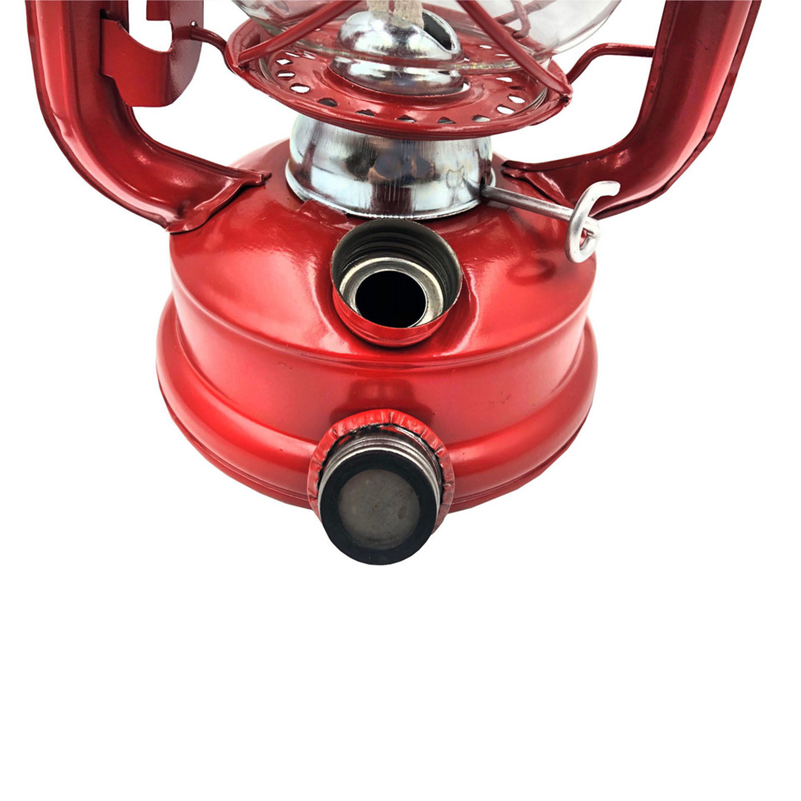 Lampa Naftowa Czerwona 24,5cm - obrazek 7