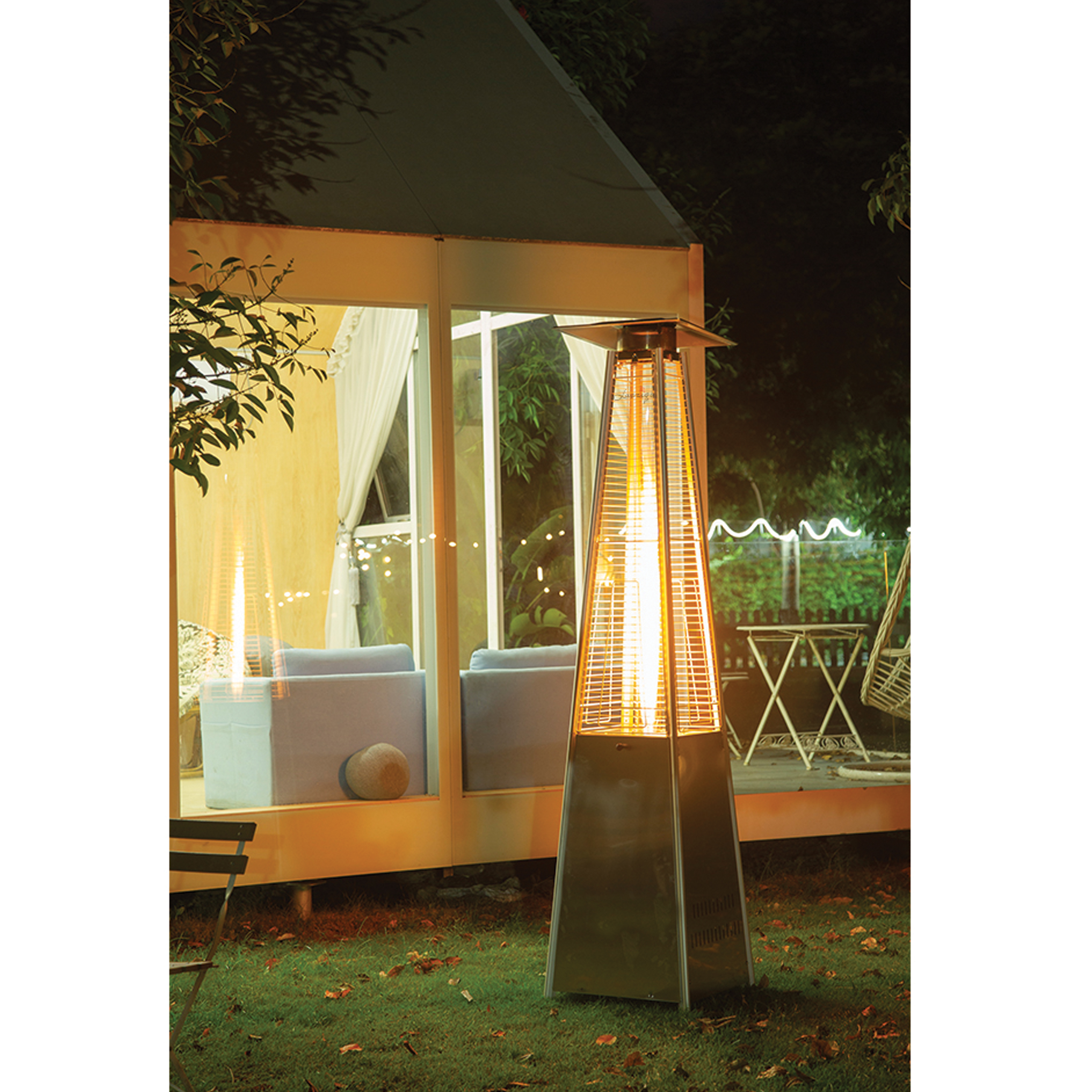 11x Parasol Grzewczy Gazowy Promiennik Ogrzewacz 13 KW 227cm Zestaw z Pokrowcem - obrazek 3