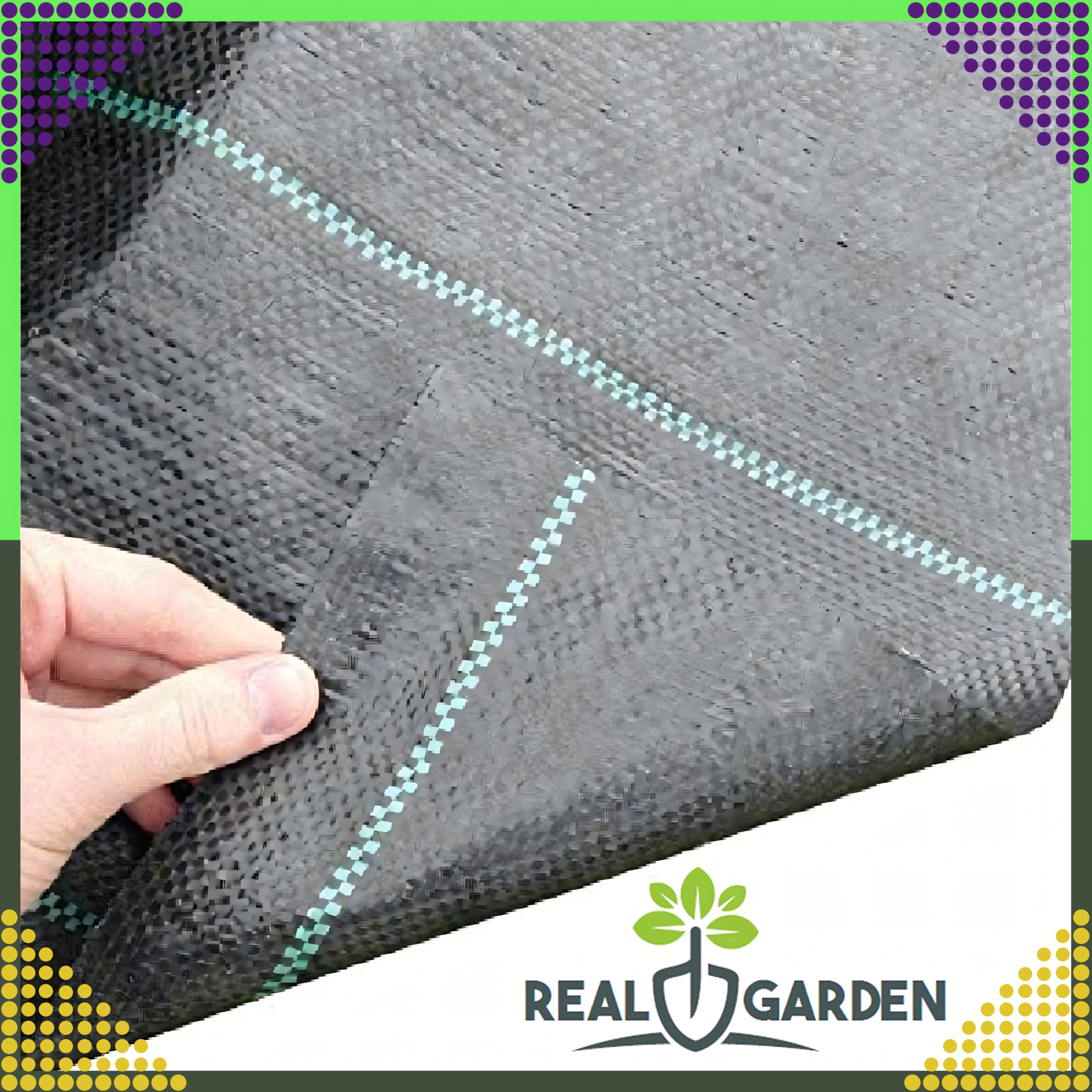 Agrowłóknina 70g 1,6x100m Czarna UV Agrotkanina Mata Antychwastowa + Kotwy - obrazek 6