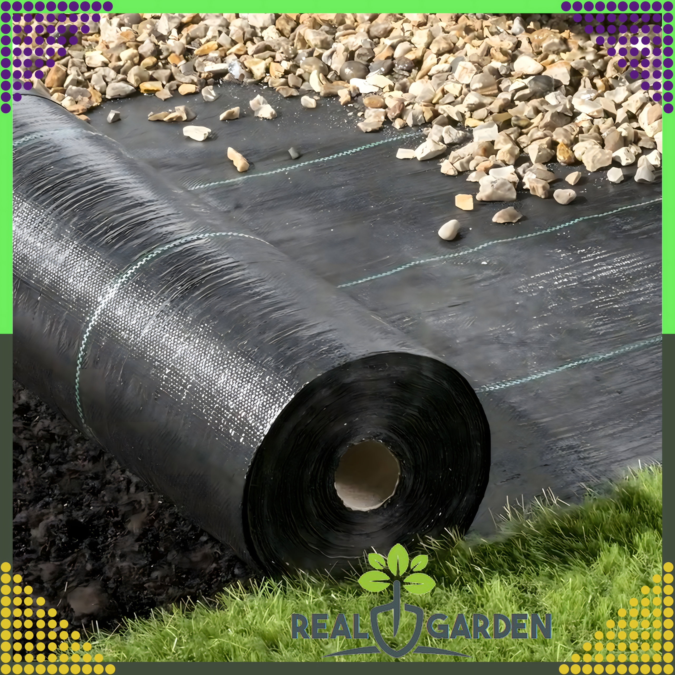 Agrowłóknina 70g 1,6x100m Czarna UV Agrotkanina Mata Antychwastowa + Kotwy - obrazek 7