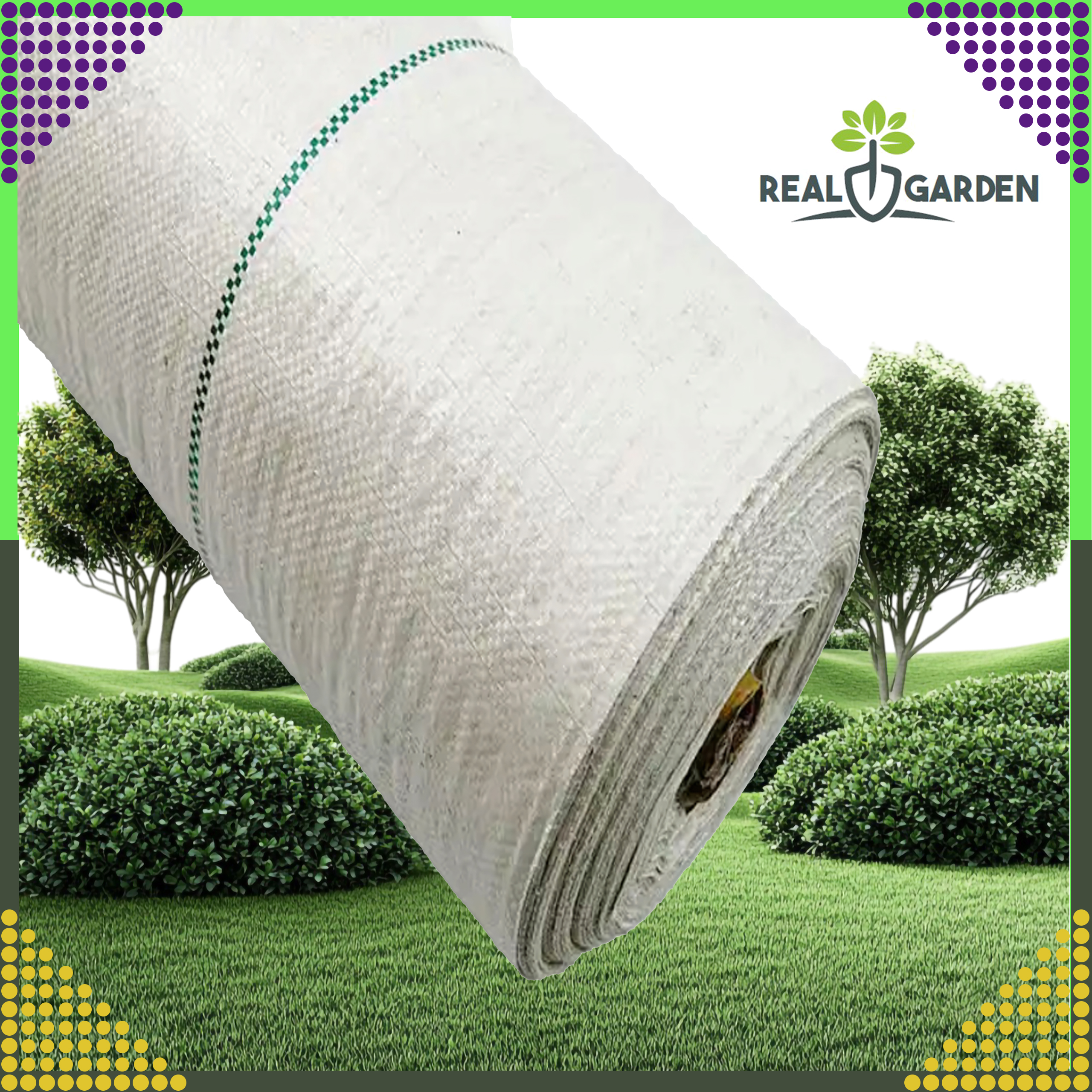 Agrowłóknina 70g 1,6x100m Biała UV Agrotkanina Mata Antychwastowa + Kotwy - obrazek 3