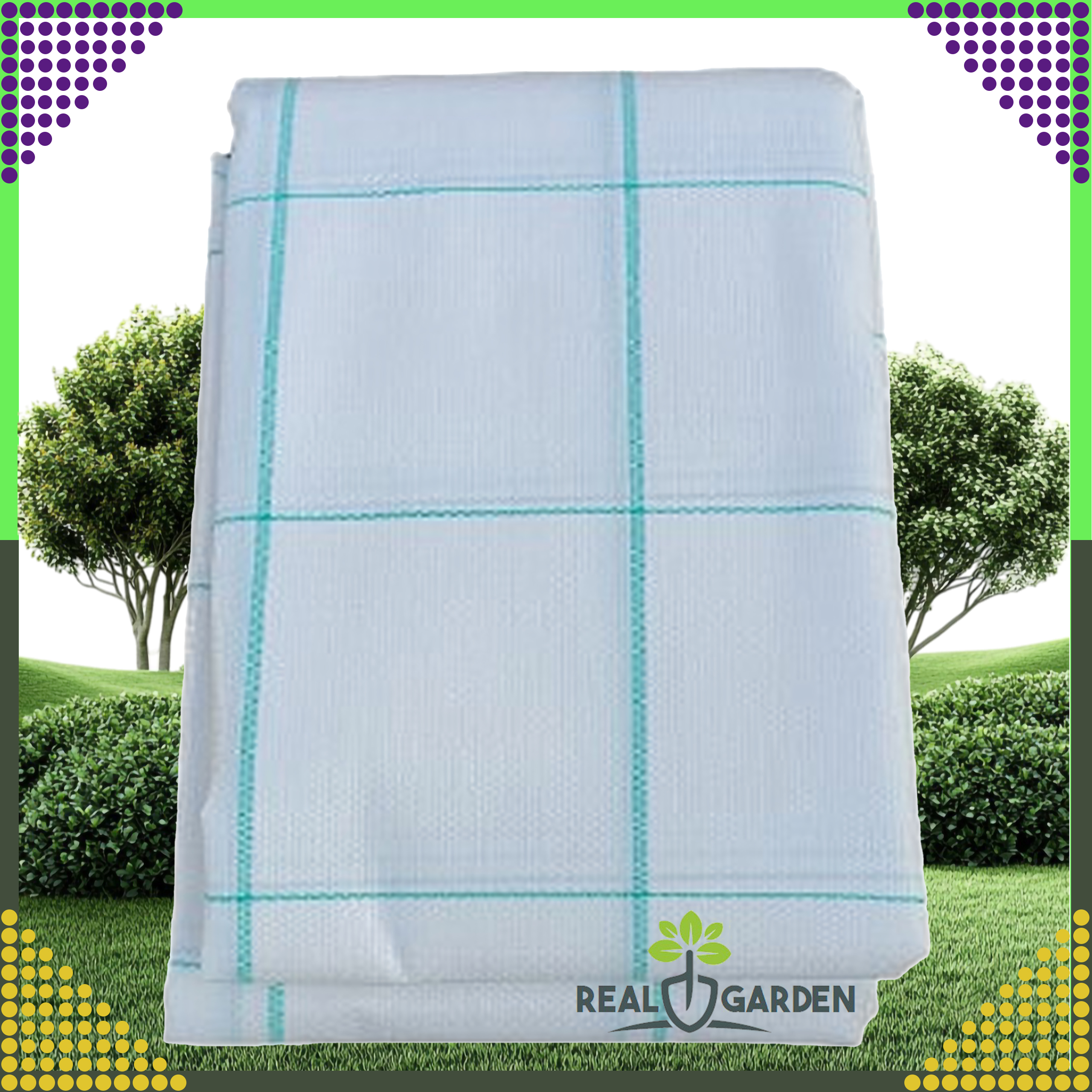 Agrowłóknina 70g 1,6x100m Biała UV Agrotkanina Mata Antychwastowa + Kotwy - obrazek 8