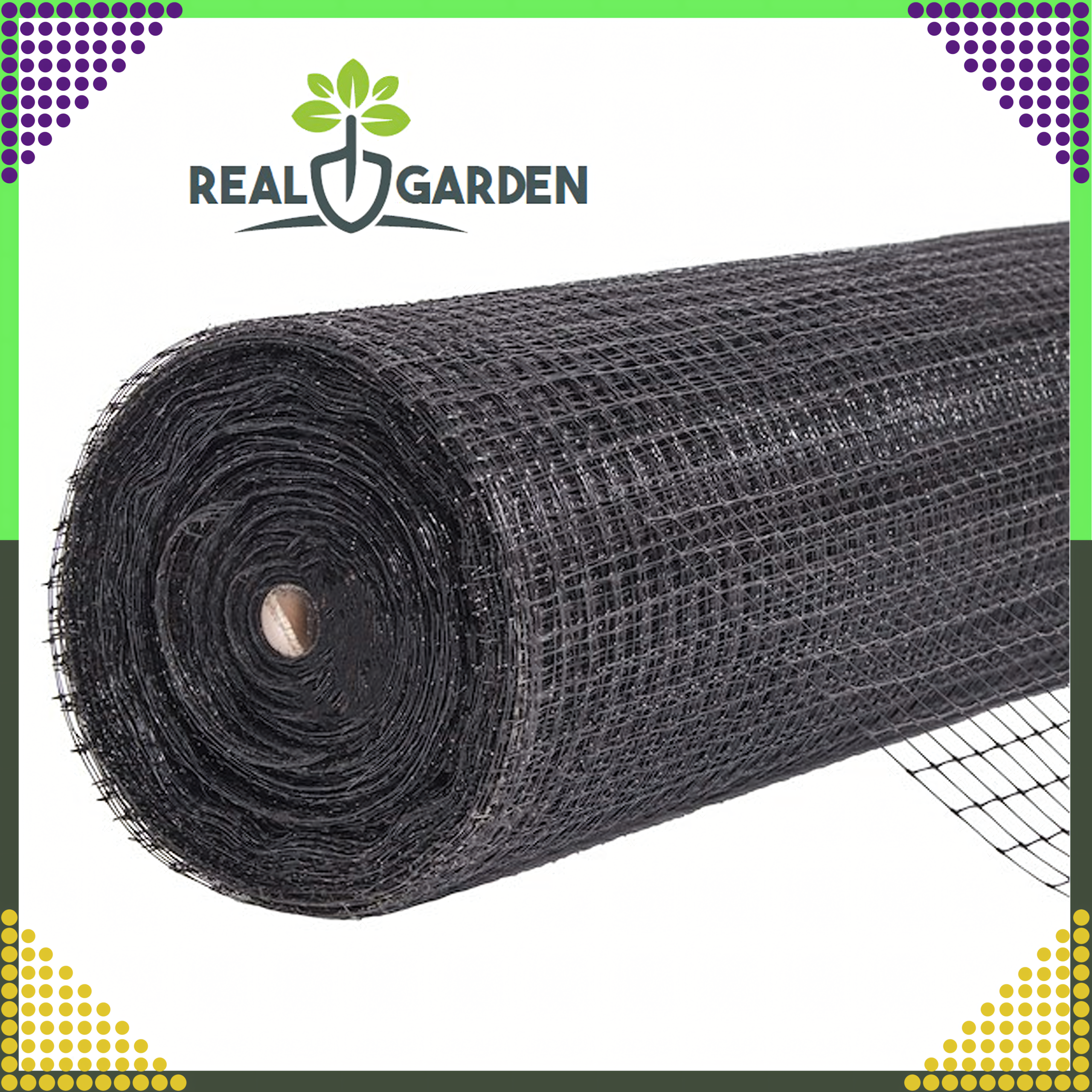 Siatka na Krety Przeciw Kretom Mocna 2x200m 30g Gęsta Wytrzymała + 100 Kotw - obrazek 10