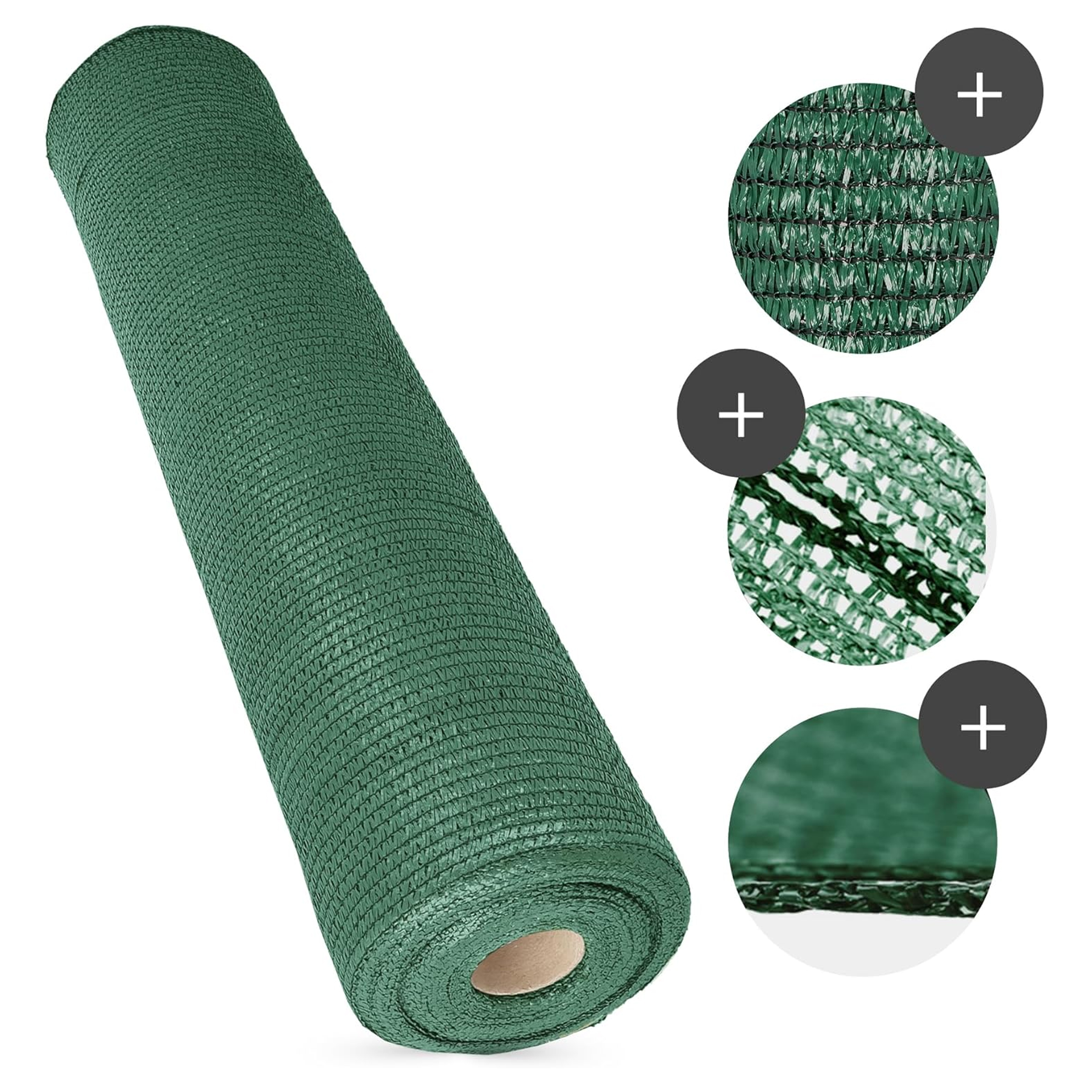 135x Siatka Cieniująca 1,5x25m Maskująca Osłona na ogrodzenie Płot 60g - obrazek 5