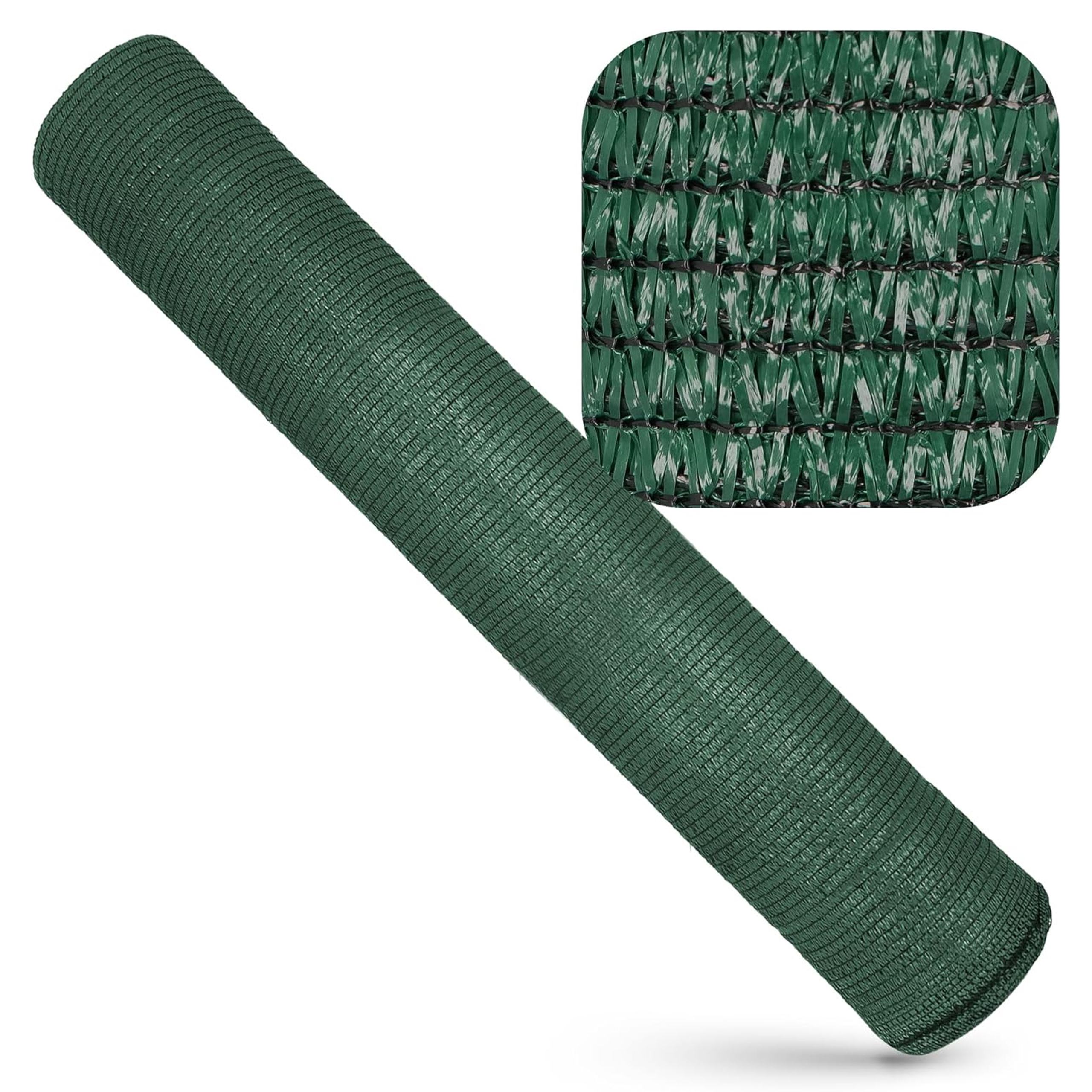 135x Siatka Cieniująca 1,5x25m Maskująca Osłona na ogrodzenie Płot 60g - obrazek 6