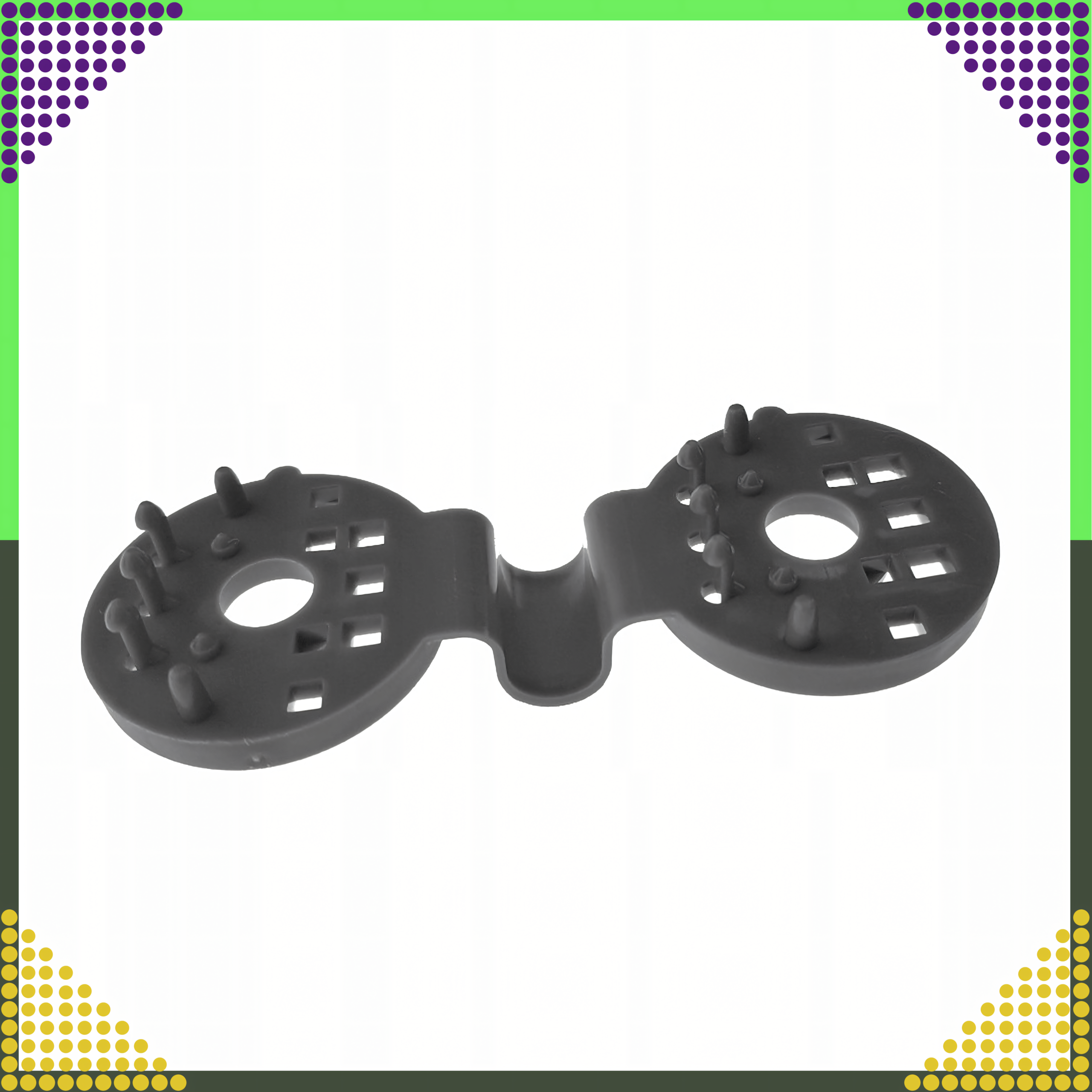 Klipsy Uchwyty Zaczepy Mocujące do Siatki Cieniującej Osłonowej 20 szt - obrazek 5