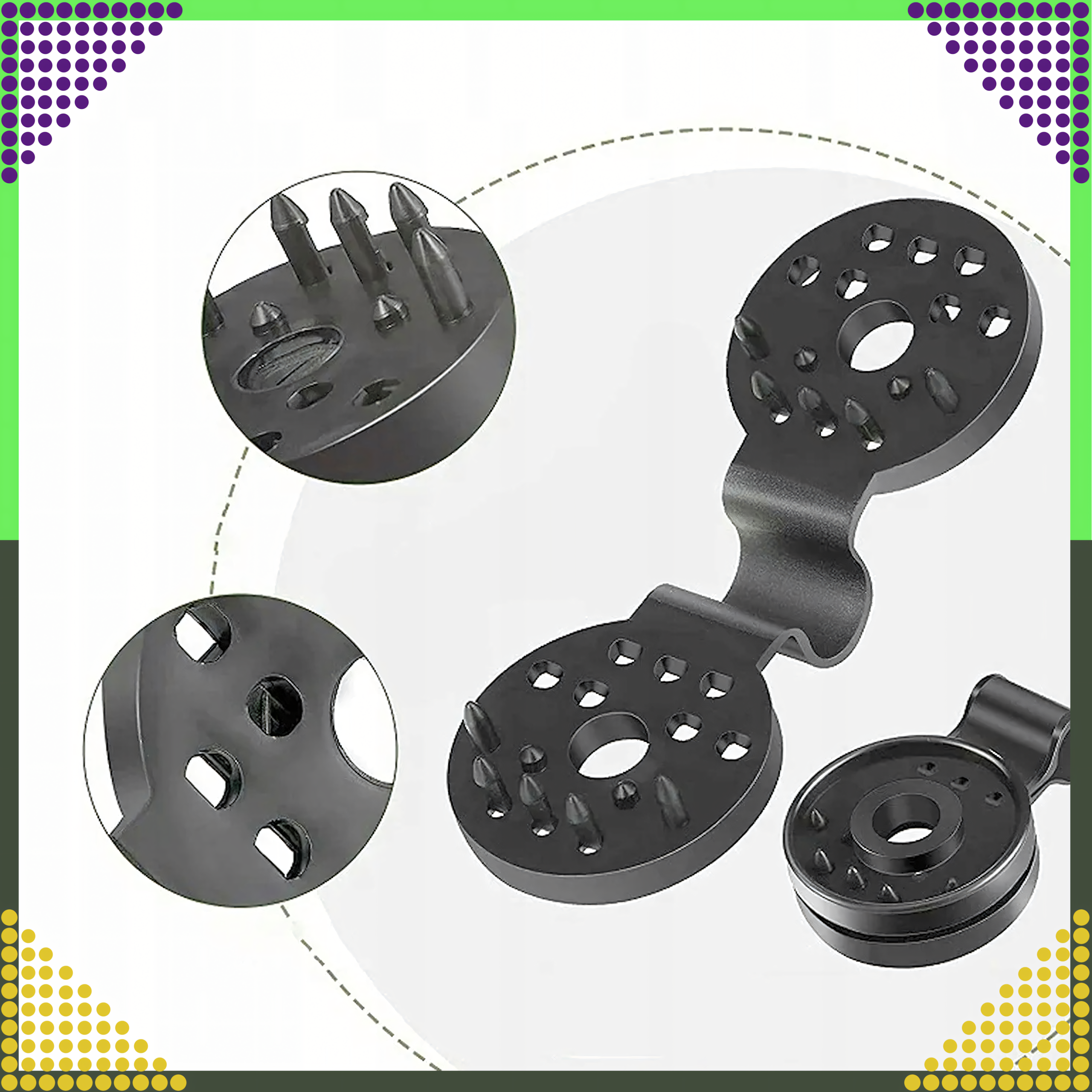 Klipsy Uchwyty Zaczepy Mocujące do Siatki Cieniującej Osłonowej 20 szt - obrazek 8