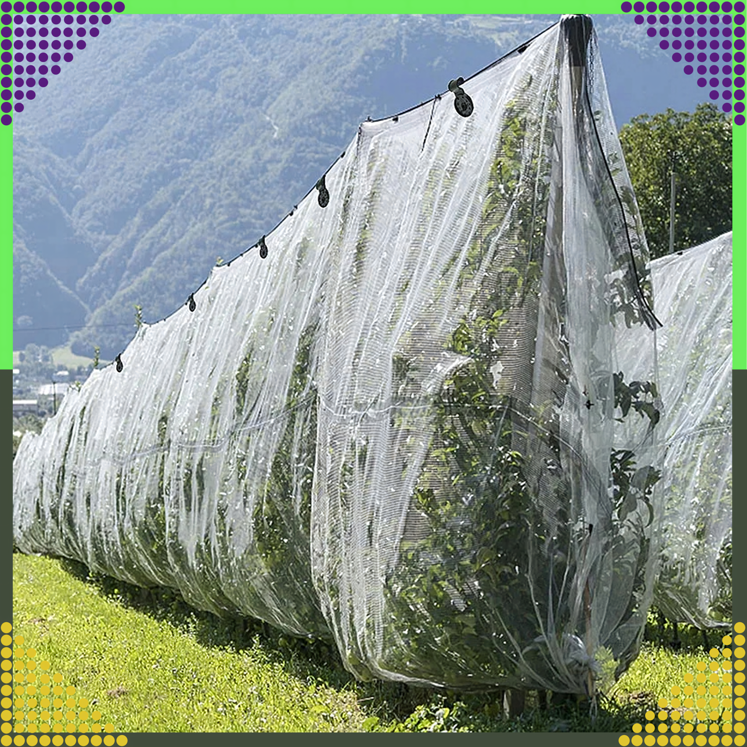 Klipsy Uchwyty Zaczepy Mocujące do Siatki Cieniującej Osłonowej 20 szt - obrazek 10