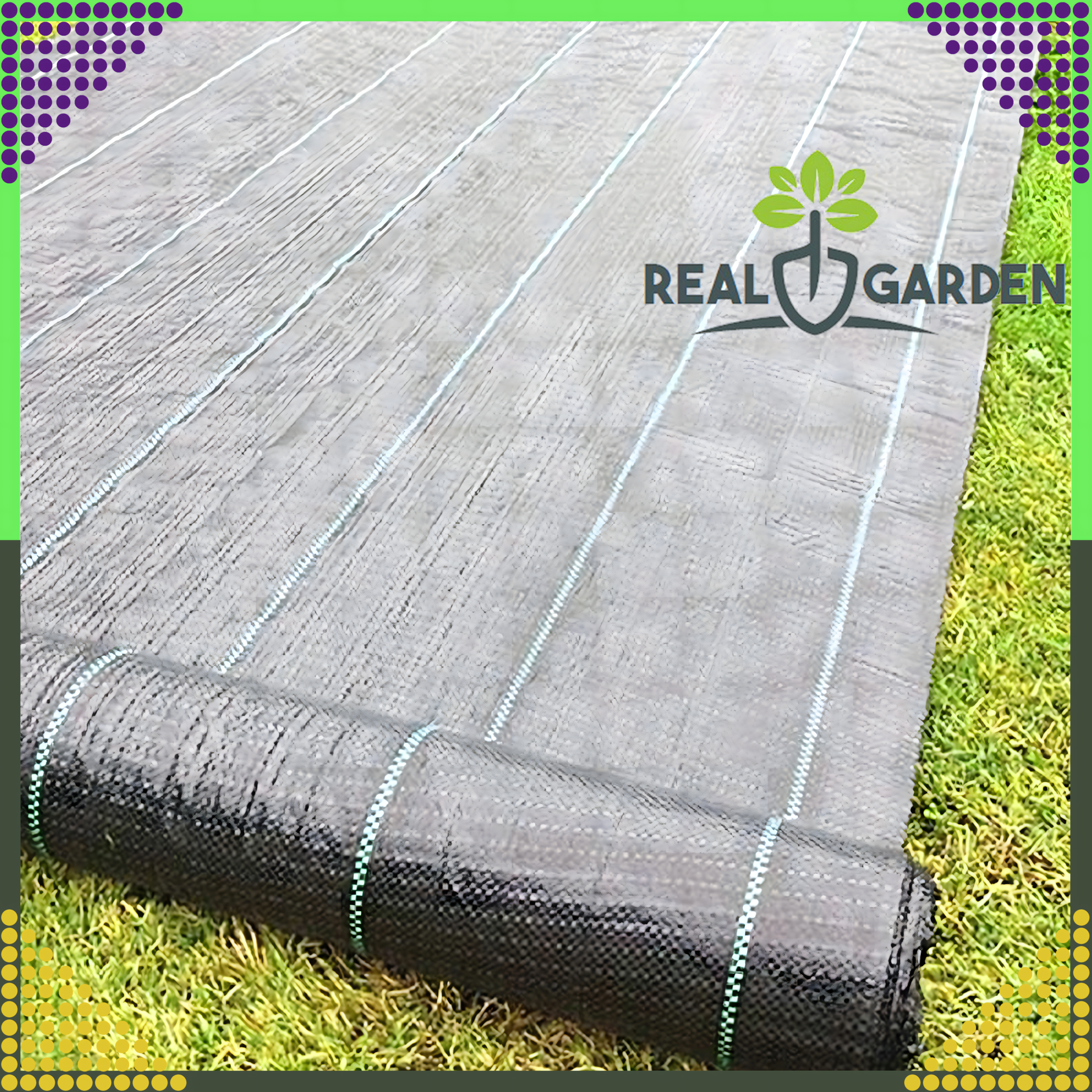 Agrowłóknina 70g 0,8m x 50m Czarna UV Agrotkanina Mata Antychwastowa - obrazek 4