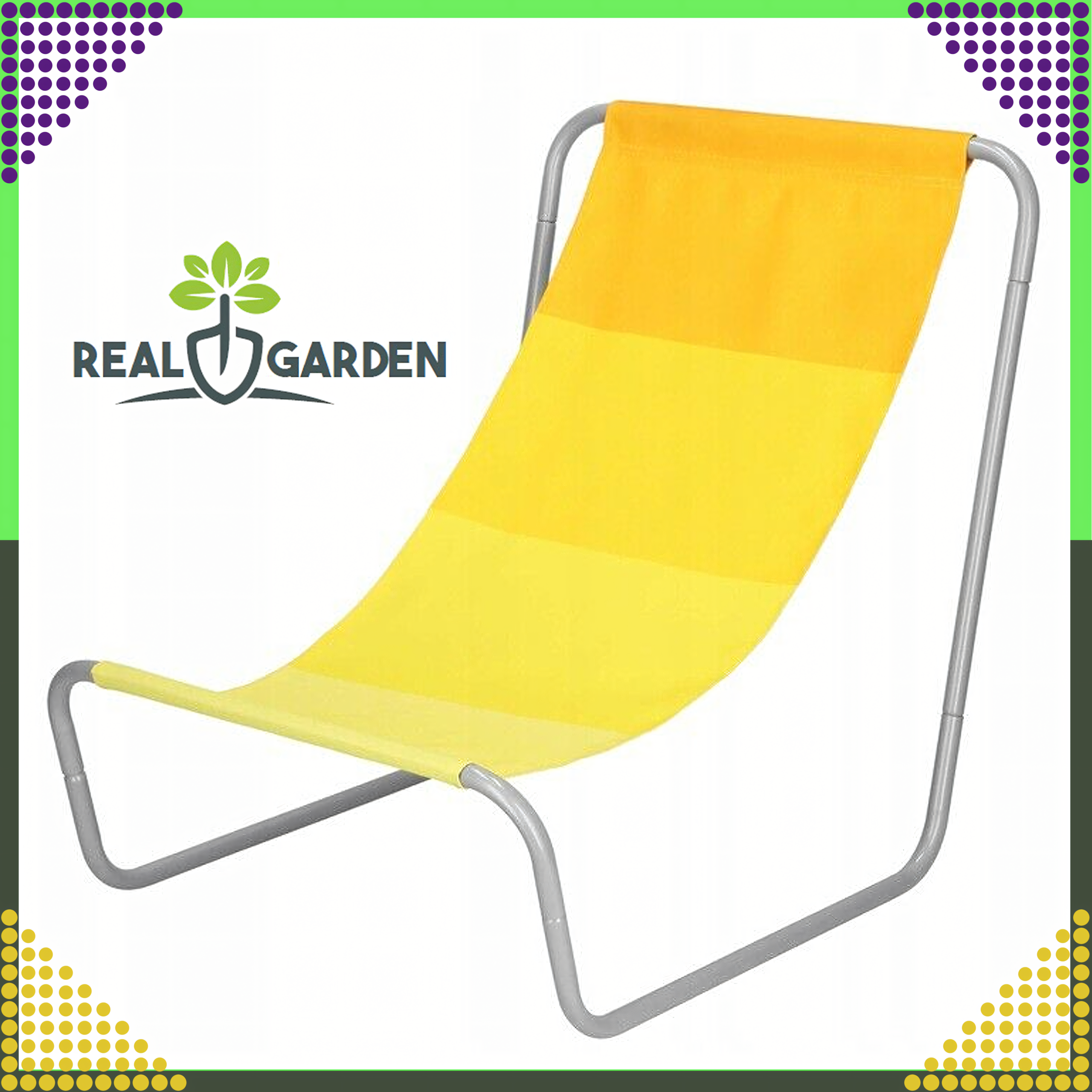 Leżak Ogrodowy Składany Turystyczny Krzeszło Przenośne Plażowe + Torba - obrazek 8