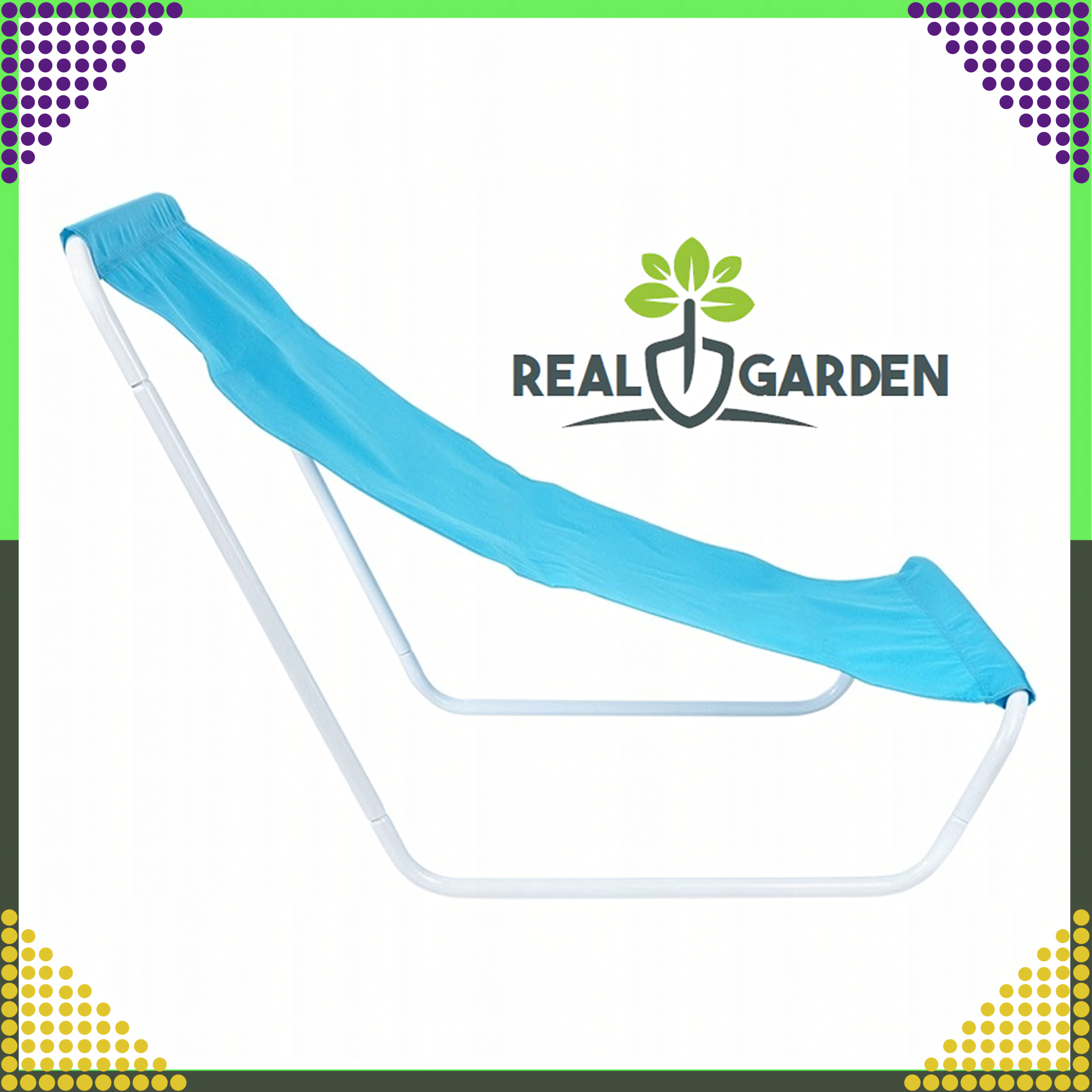 Leżak Ogrodowy Składany Turystyczny Krzeszło Przenośne Plażowe + Torba - obrazek 8