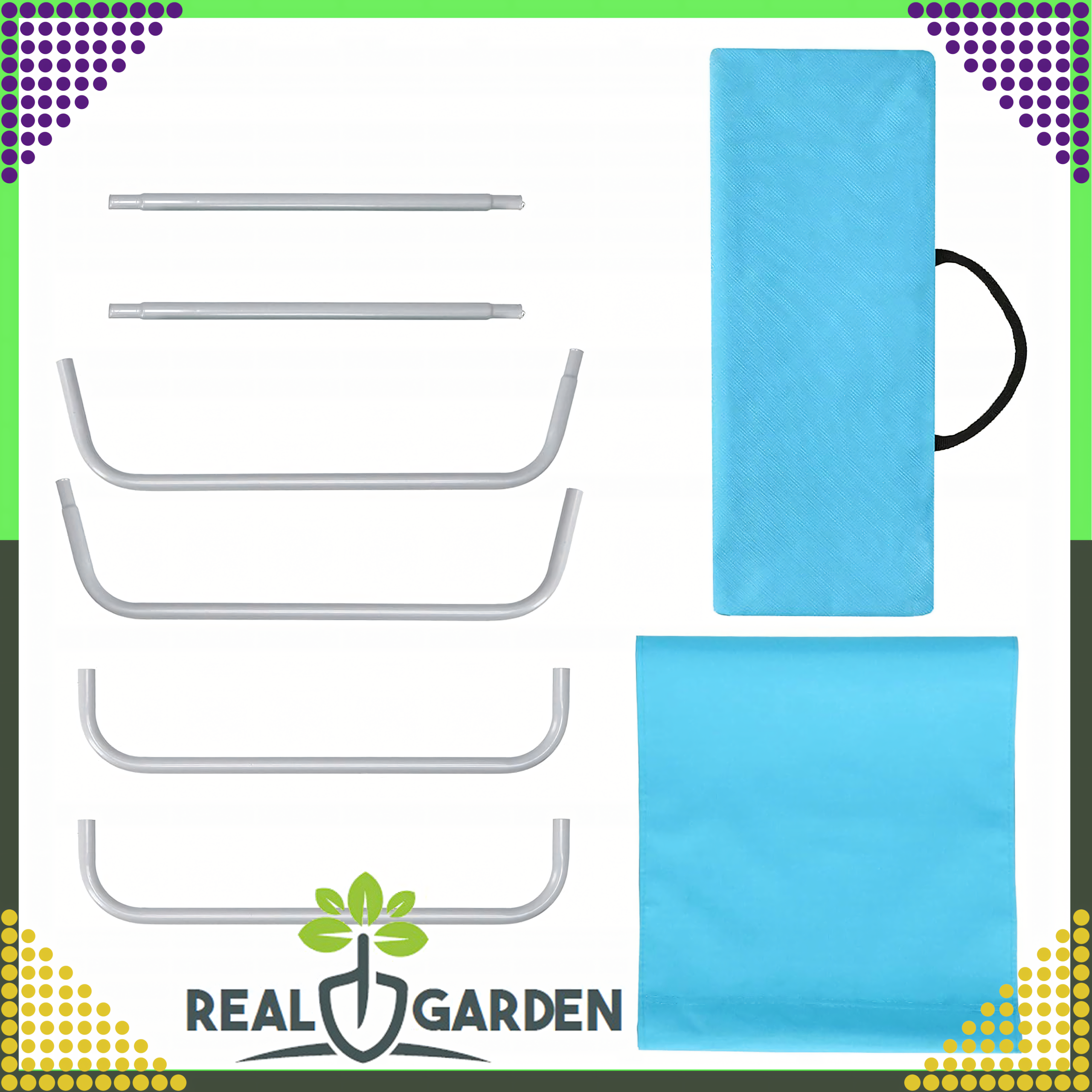 Leżak Ogrodowy Składany Turystyczny Krzeszło Przenośne Plażowe + Torba - obrazek 9