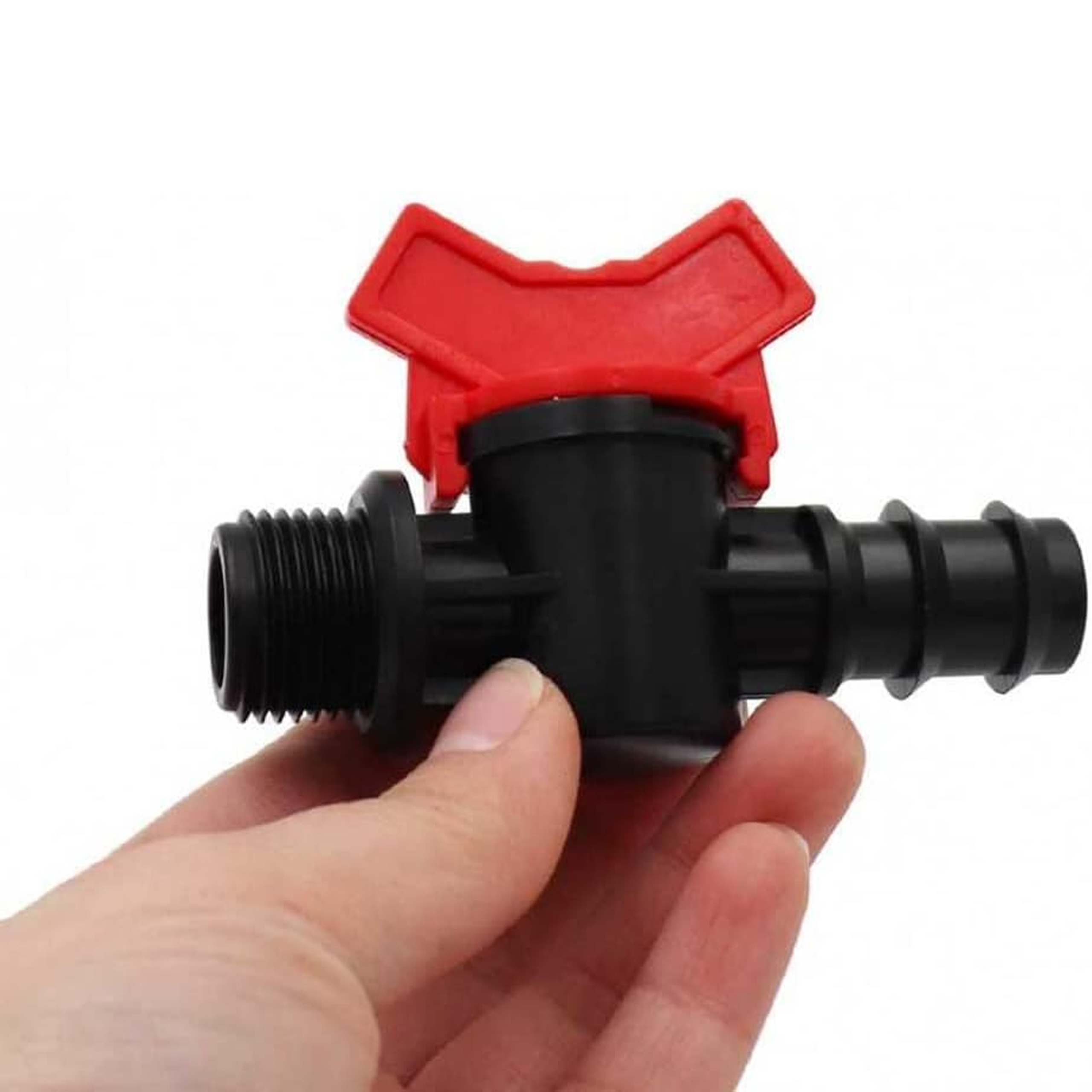 Paczka 100szt. Zaworek Odcinający Zamykający Zawór do Linii Kroplującej Wtyk Fi 16 mm - obrazek 4