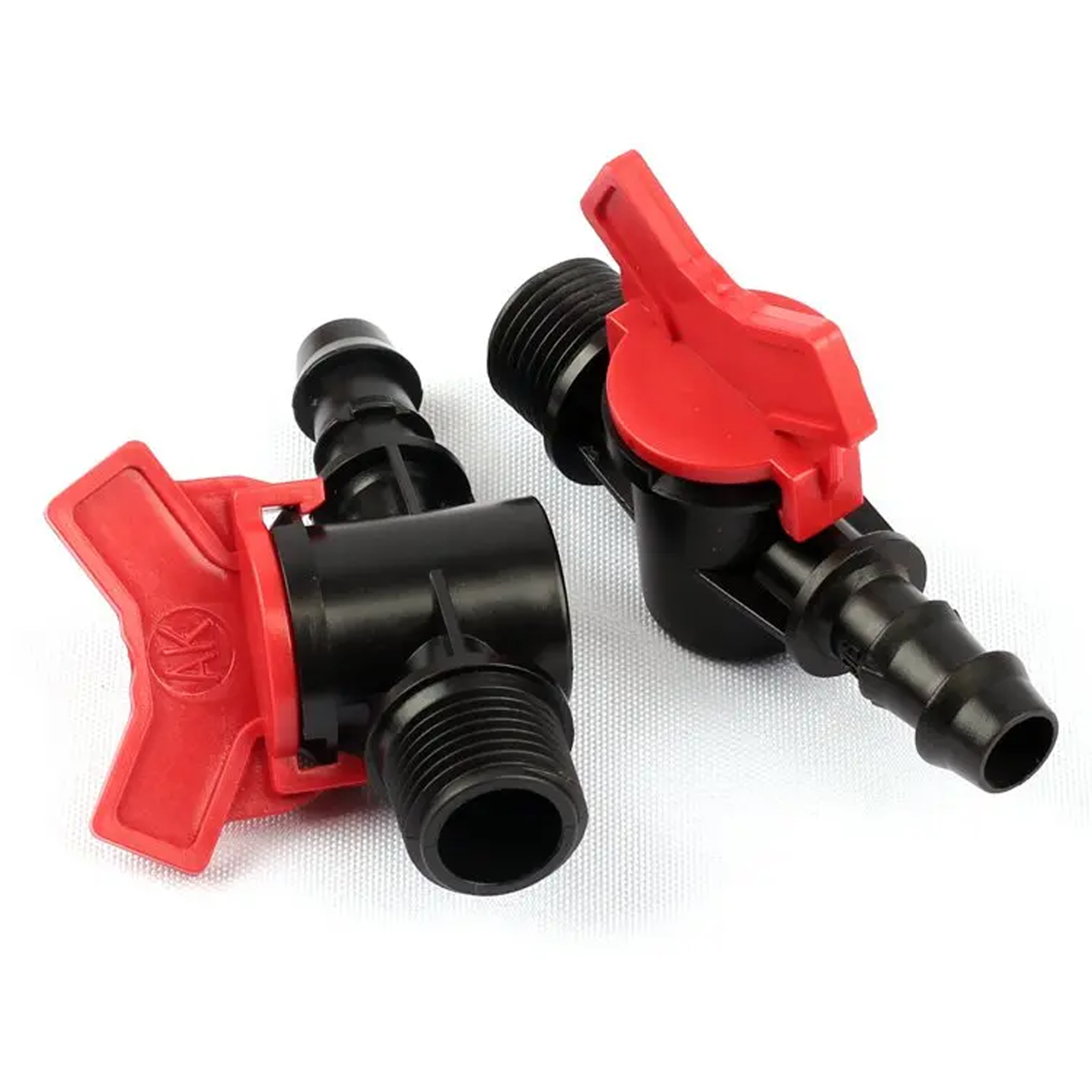 Paczka 100szt. Zaworek Odcinający Zamykający Zawór do Linii Kroplującej Wtyk Fi 16 mm - obrazek 5