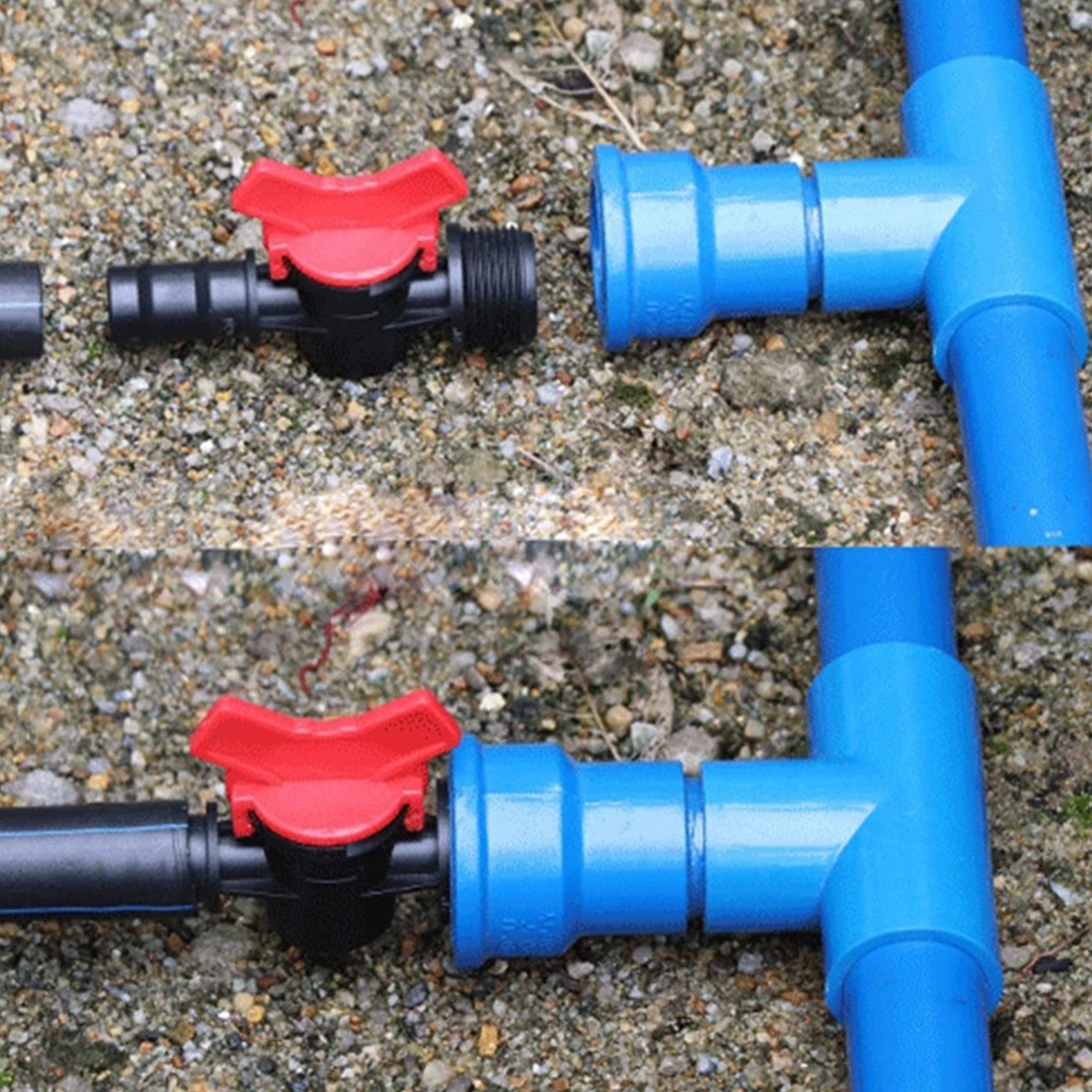 Paczka 100szt. Zaworek Odcinający Zamykający Zawór do Linii Kroplującej Wtyk Fi 16 mm - obrazek 8