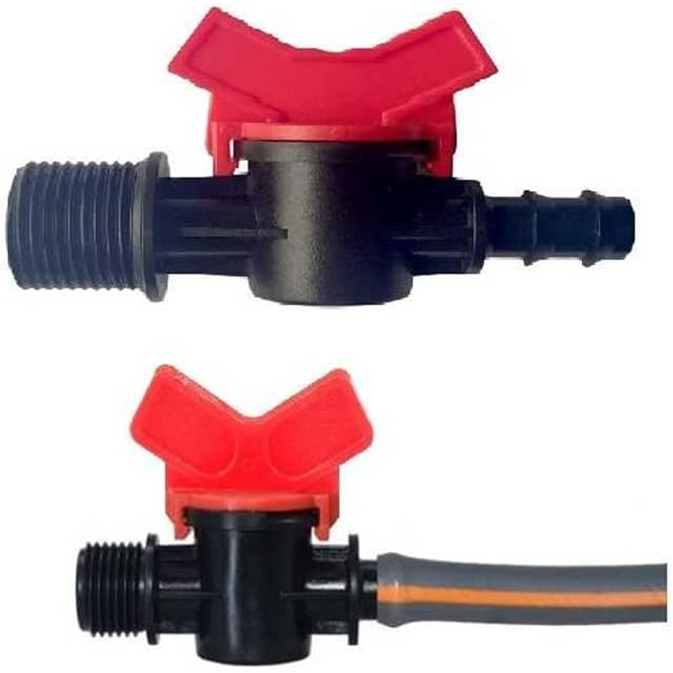 Paczka 100szt. Zaworek Odcinający Zamykający Zawór do Linii Kroplującej Wtyk Fi 16 mm - obrazek 9