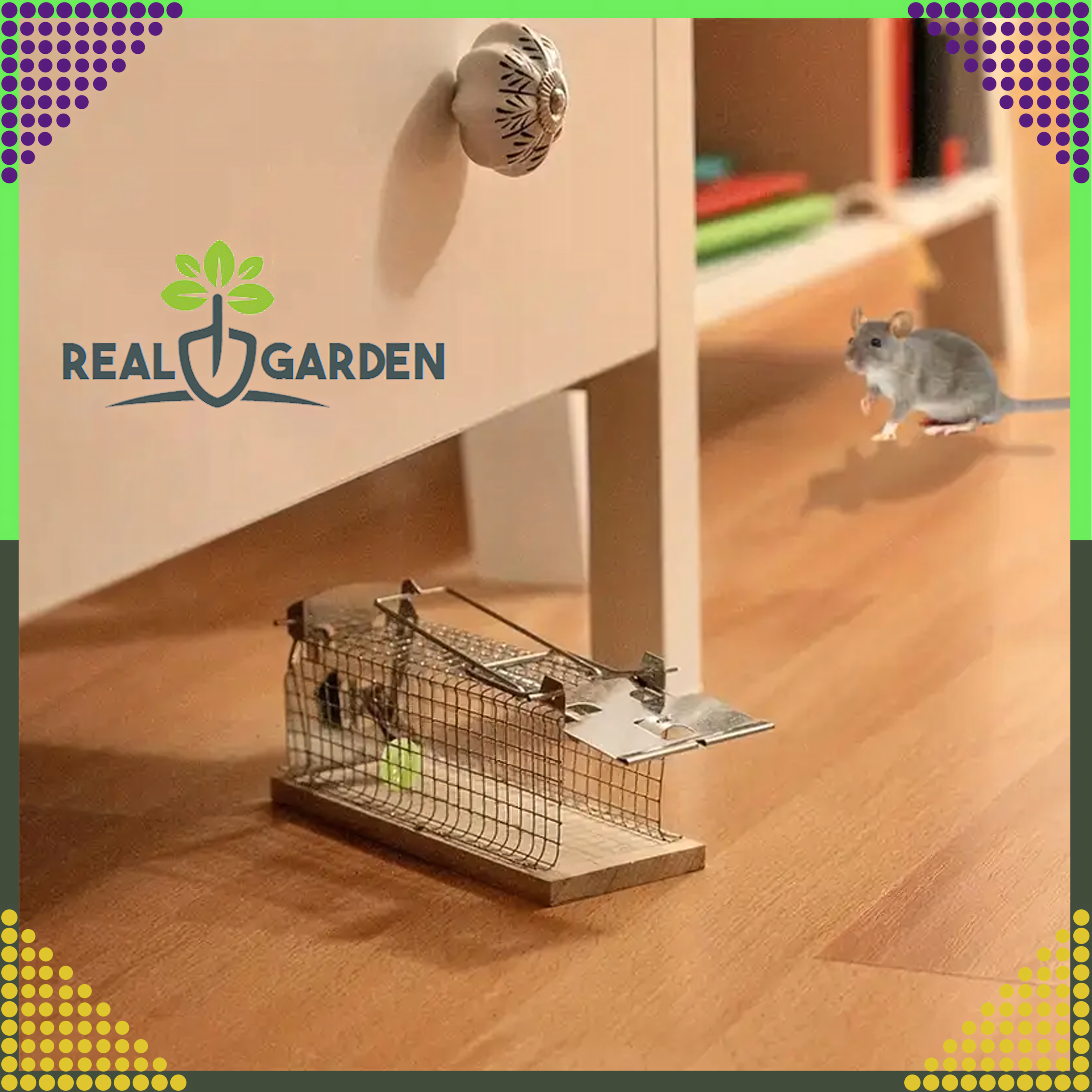 2x Humanitarna Pułapka Żywołapka na Szczury Gryzonie Łapka do Łapania XXL - obrazek 5