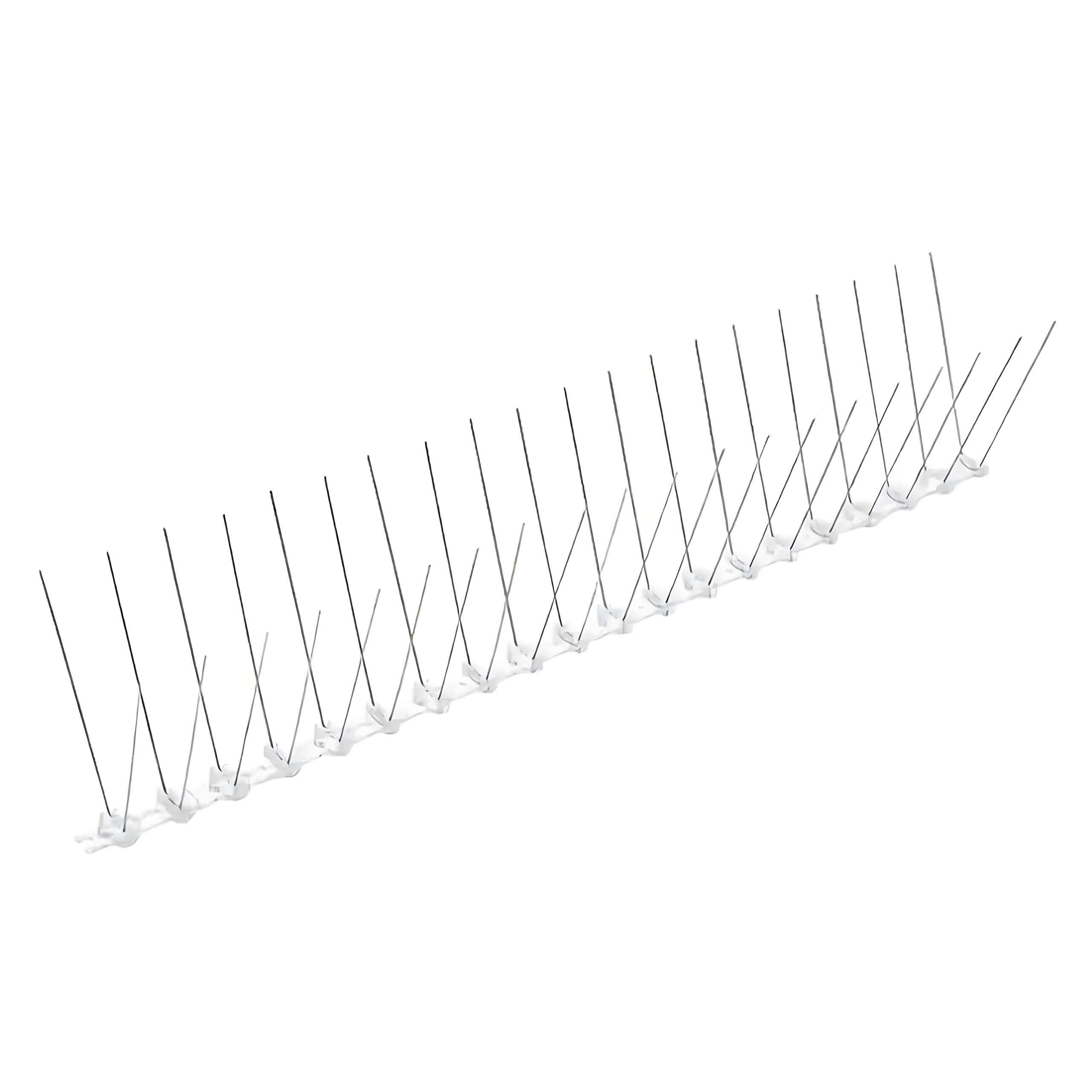 100 x METALOWE STALOWE NIERDZEWNE KOLCE NA PTAKI GOŁĘBIE WRÓBLE NA PARAPET GZYMS 50CM