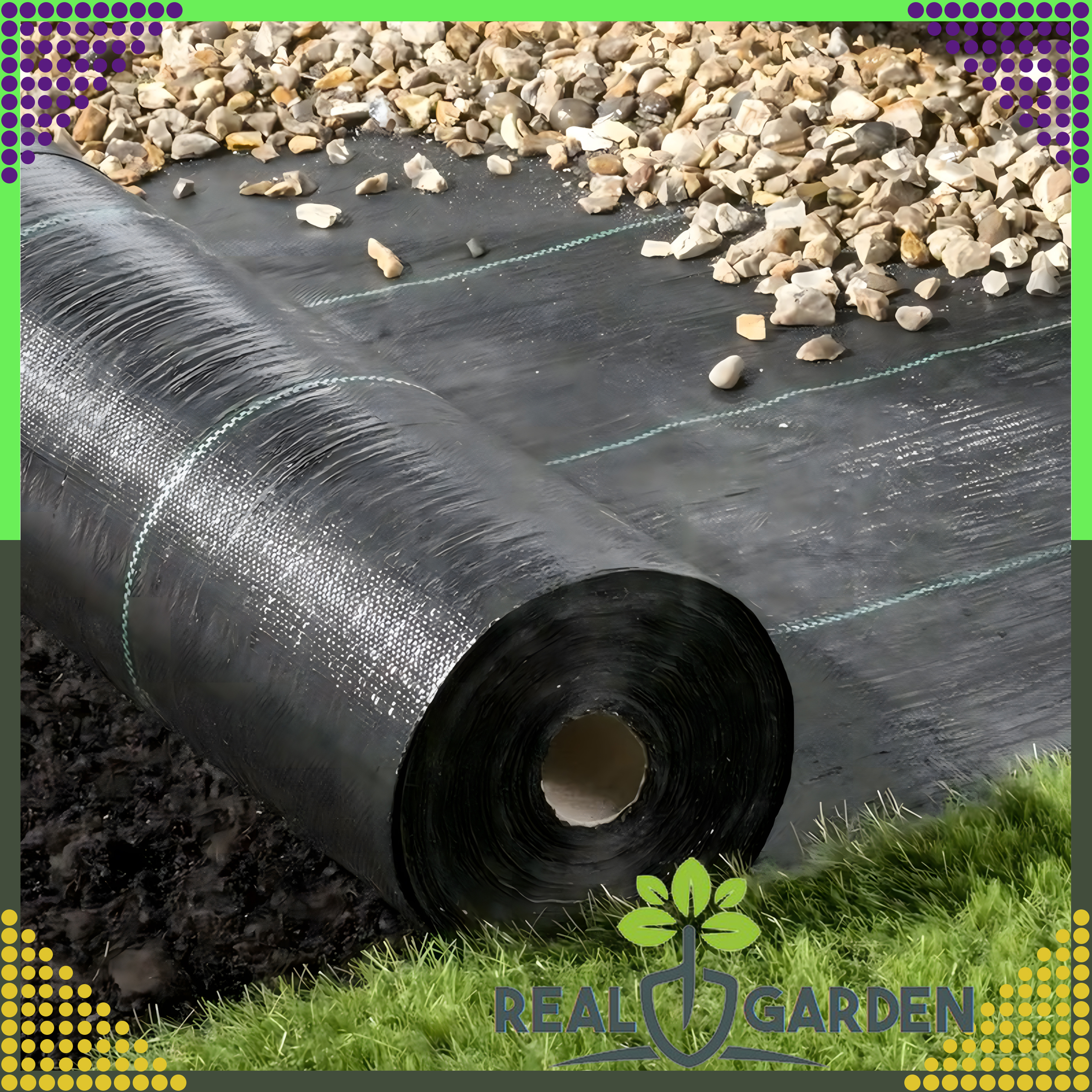 130szt. x Agrowłóknina 140g 1,6x50m Czarna UV Agrotkanina Mata Antychwastowa Ochronna - obrazek 5