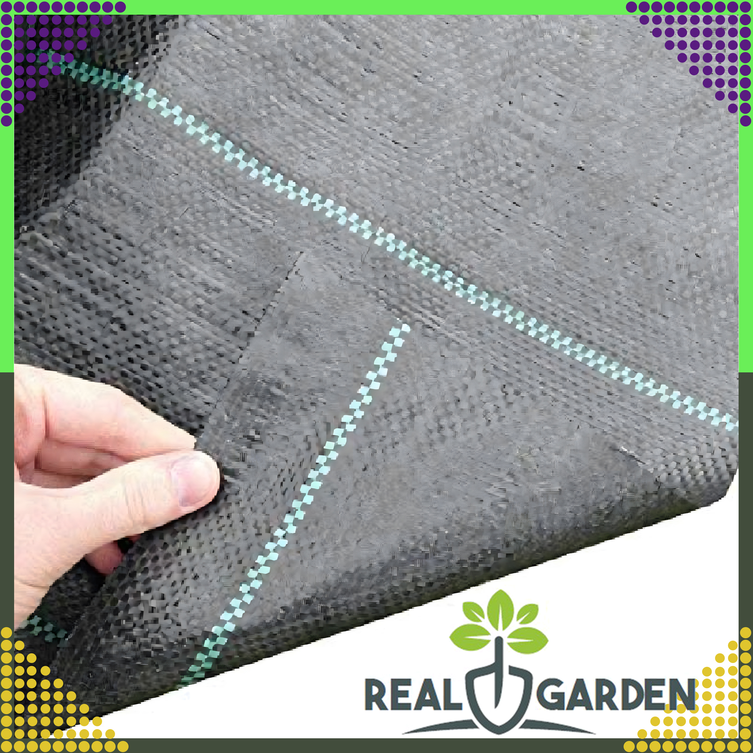 130szt. x Agrowłóknina 140g 1,6x50m Czarna UV Agrotkanina Mata Antychwastowa Ochronna - obrazek 6