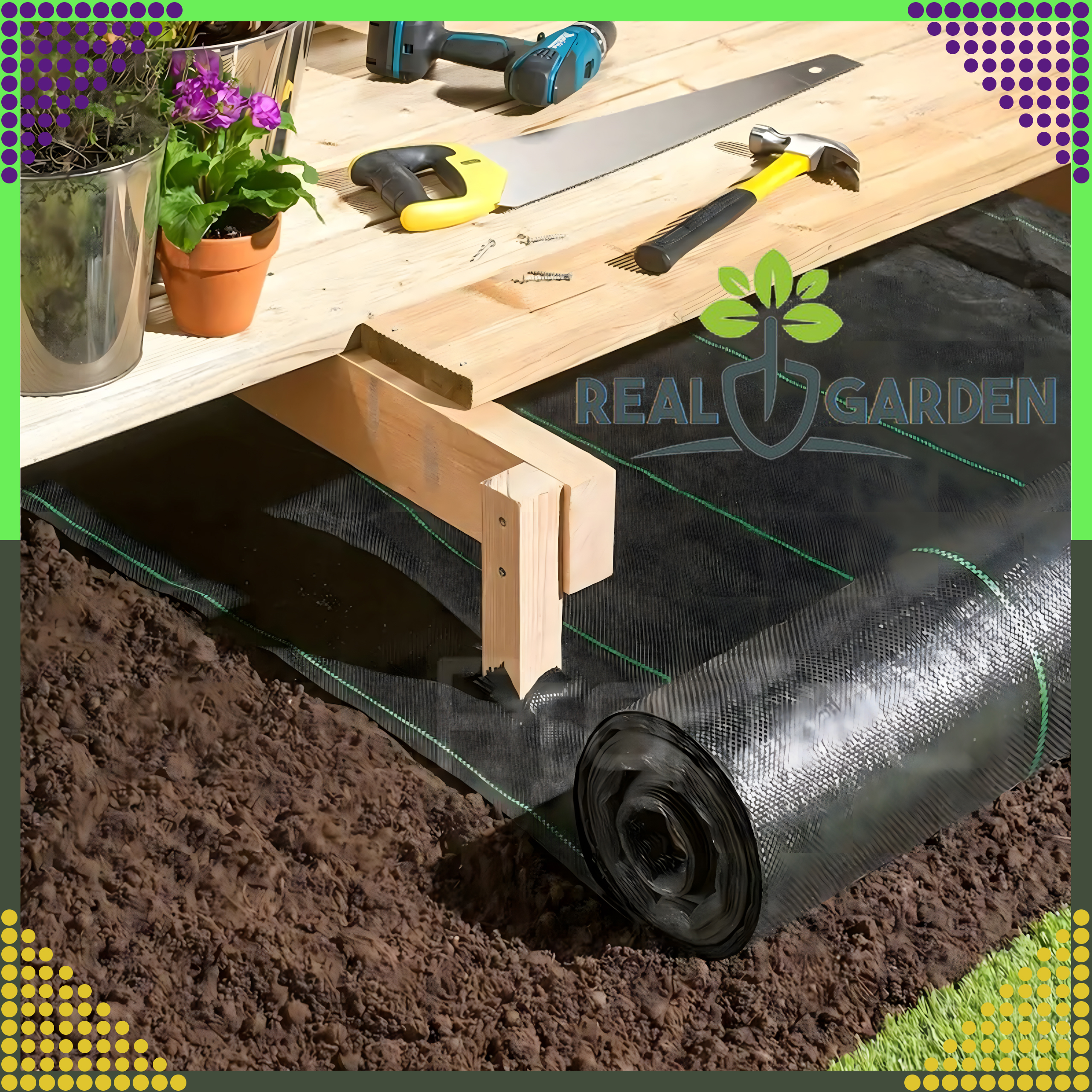 130szt. x Agrowłóknina 140g 1,6x50m Czarna UV Agrotkanina Mata Antychwastowa Ochronna - obrazek 10