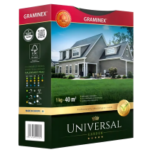 Premium Trawa Nasiona UNIVERSAL Mieszanka Uniwersalna 1kg 40m Odporna