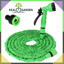 Wąż Ogrodowy Rozciągliwy Elastyczny 2,5-7,5m Złączki Pistolet Uniwersalny