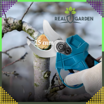 Sekator Ogrodowy do Krzewów Gałęzi Nożyce Ręczne Mocny 2 x Akumulator Zestaw