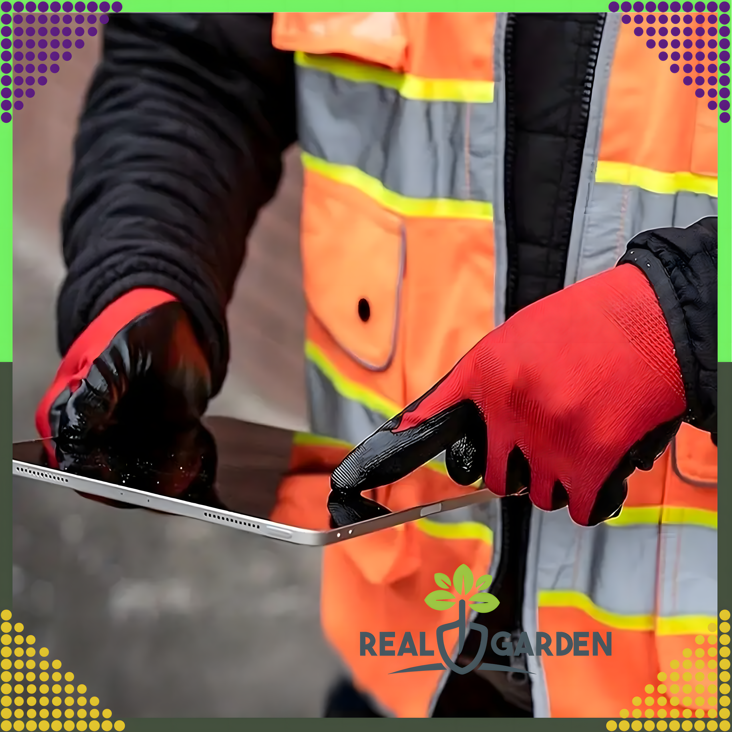 12 par Rękawice Robocze Ochronne Ogrodowe Wampirki Porowate do Ogrodu Warsztatowe - obrazek 4