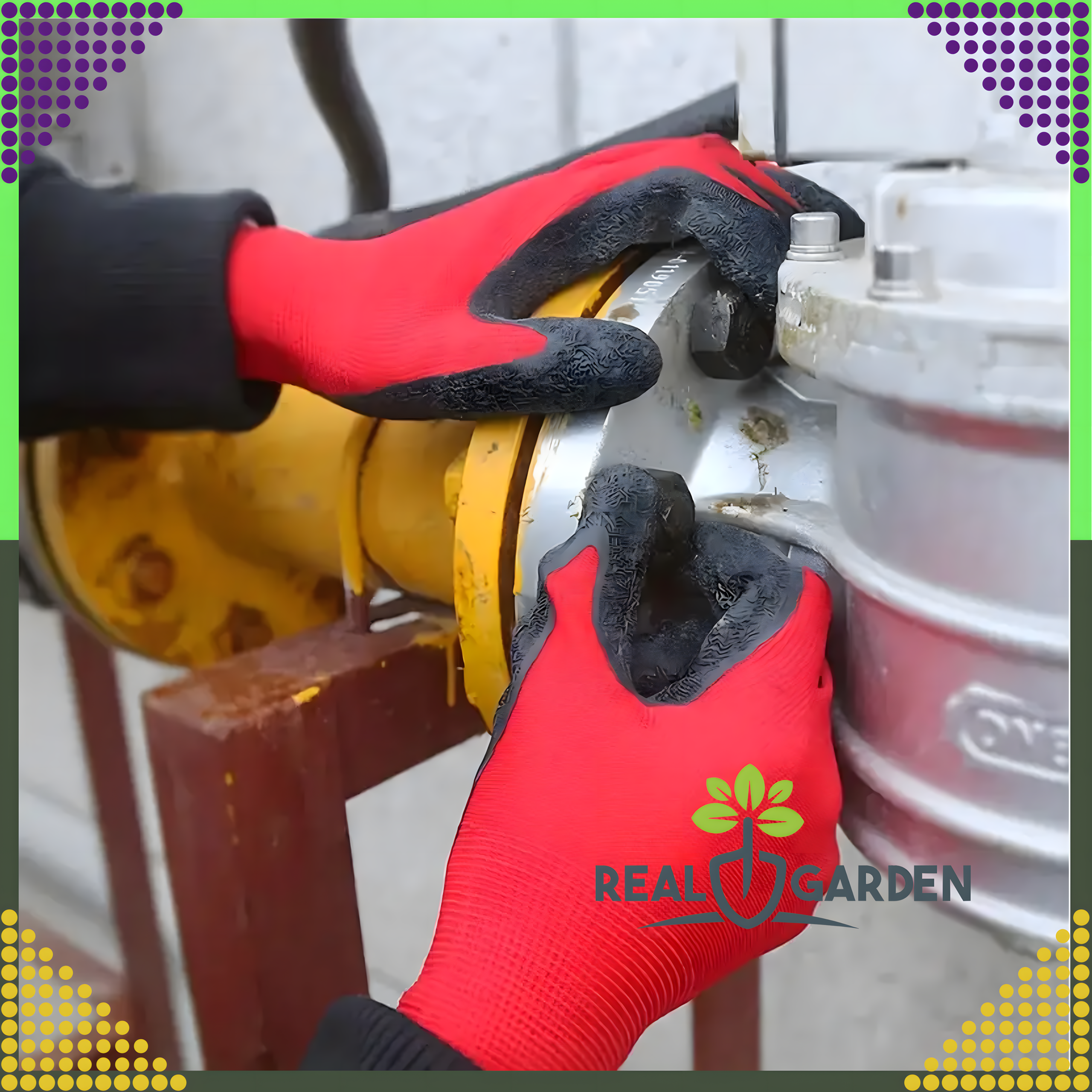 12 par Rękawice Robocze Ochronne Ogrodowe Wampirki Porowate do Ogrodu Warsztatowe - obrazek 8