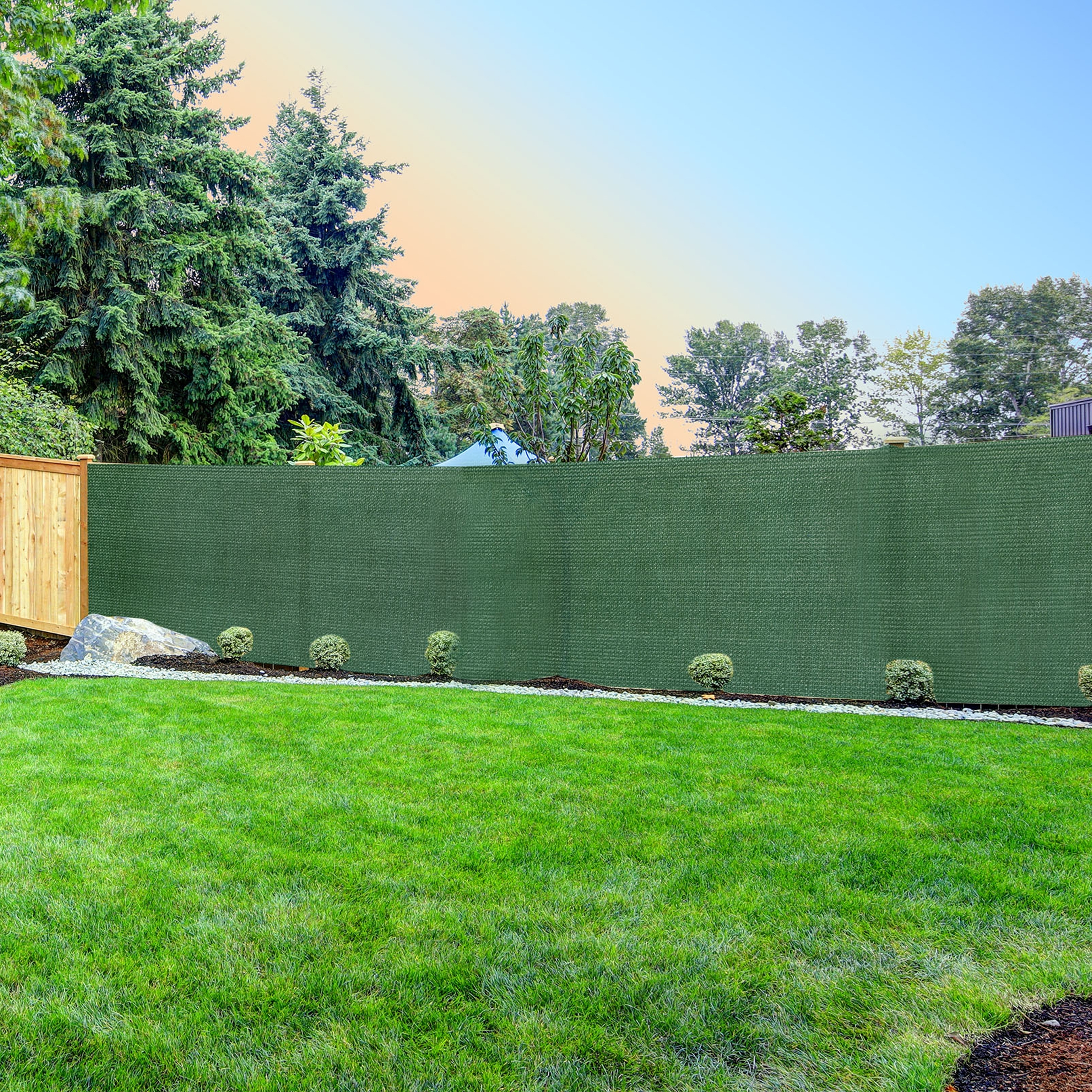 135x Siatka Cieniująca 1,5x25m Maskująca Osłona na ogrodzenie Płot 60g - obrazek 11