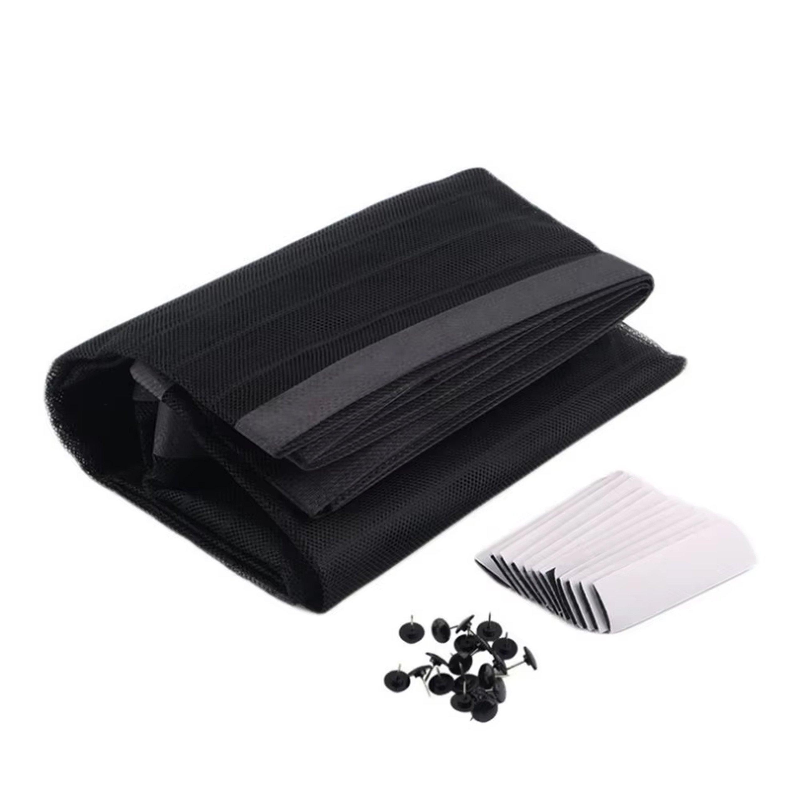 Moskitiera Siatka na Drzwi Duża Magnes Zasłona Kurtyna Szczelna 210x100 cm - obrazek 7