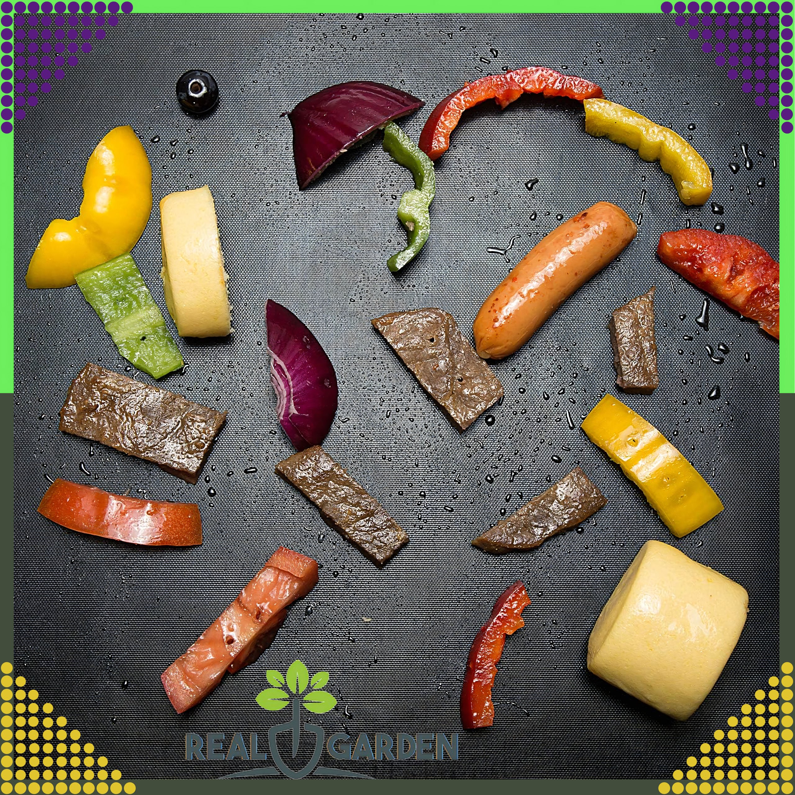 KARTON 125KMPL x 4 SZT Mata Teflonowa Tacka BBQ do Pieczenia na Grill do Piekarnika Wielorazowa