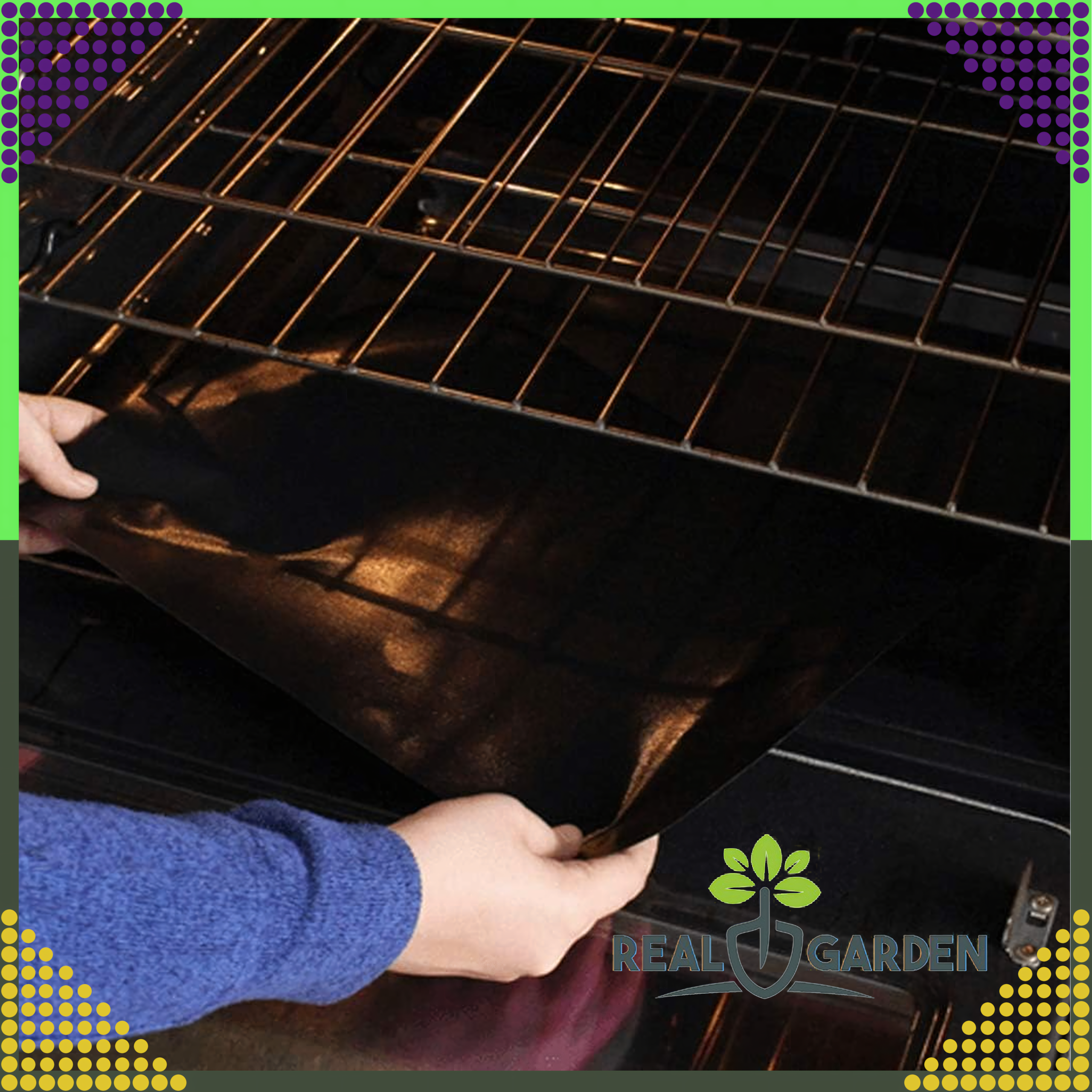 KARTON 125KMPL x 4 SZT Mata Teflonowa Tacka BBQ do Pieczenia na Grill do Piekarnika Wielorazowa - obrazek 5