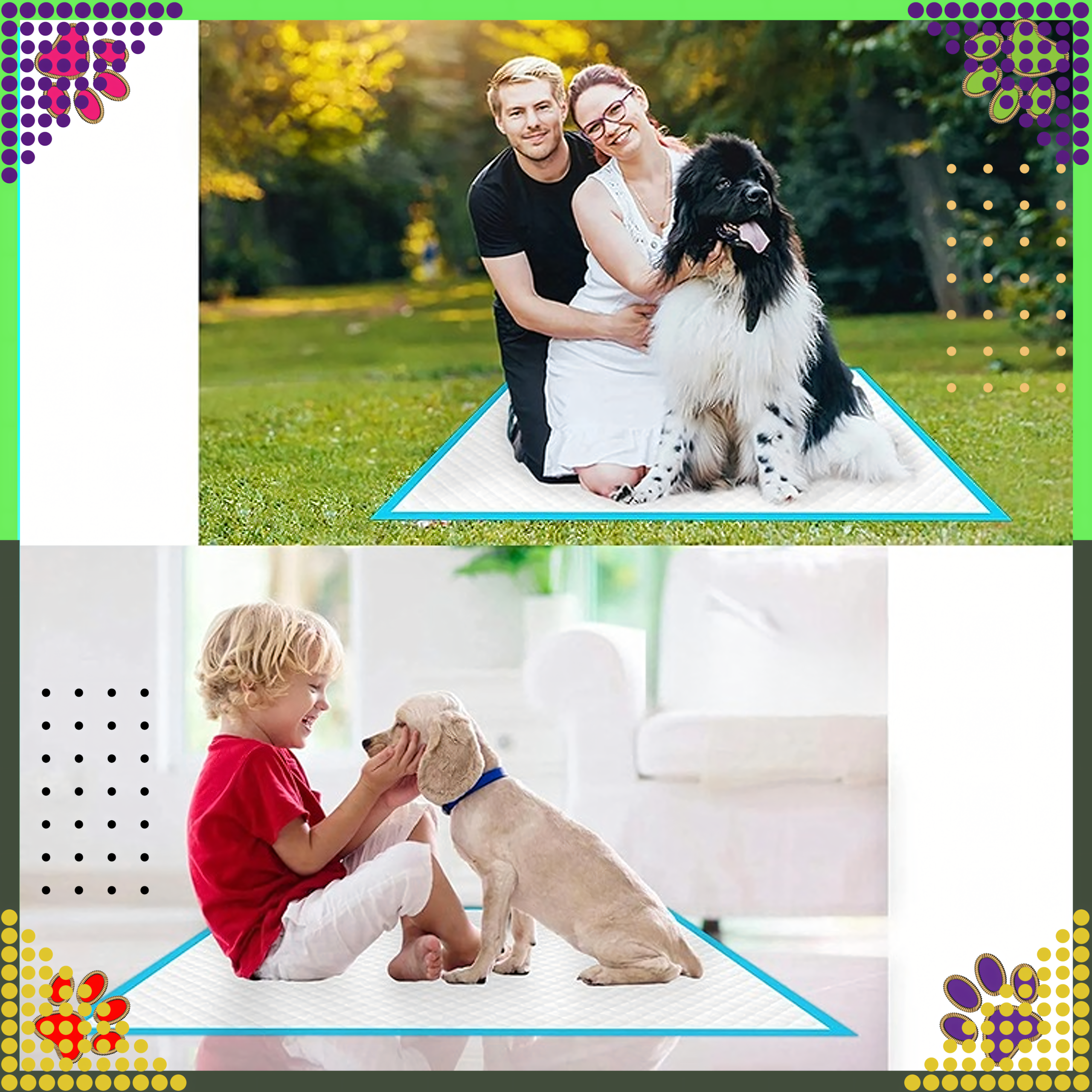 Paleta Podkłady Maty Higieniczne dla Psa do Nauki Sikania 60x90cm 168 Paczek x 50szt. - obrazek 6