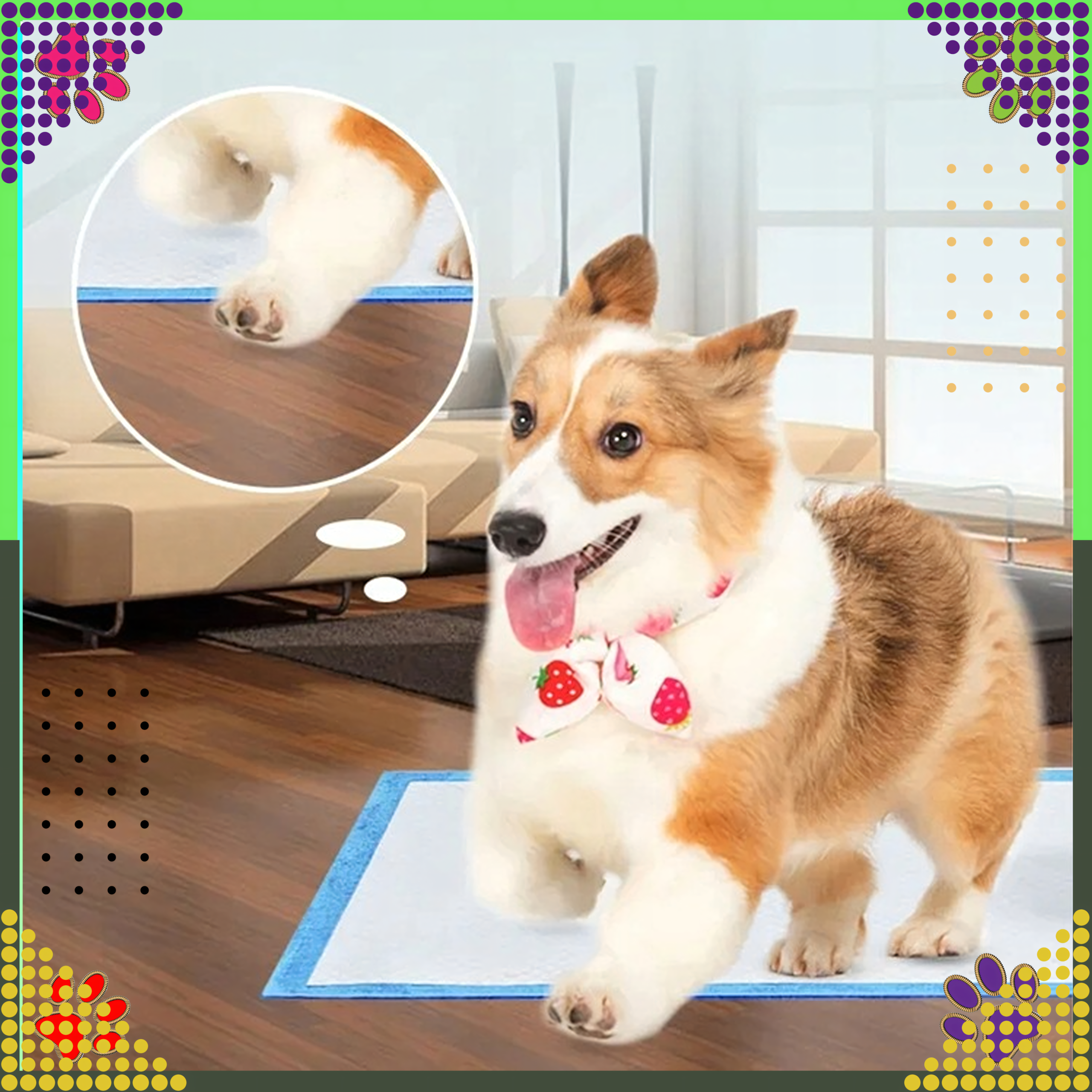 Paleta Podkłady Maty Higieniczne dla Psa do Nauki Sikania 60x90cm 168 Paczek x 50szt. - obrazek 10