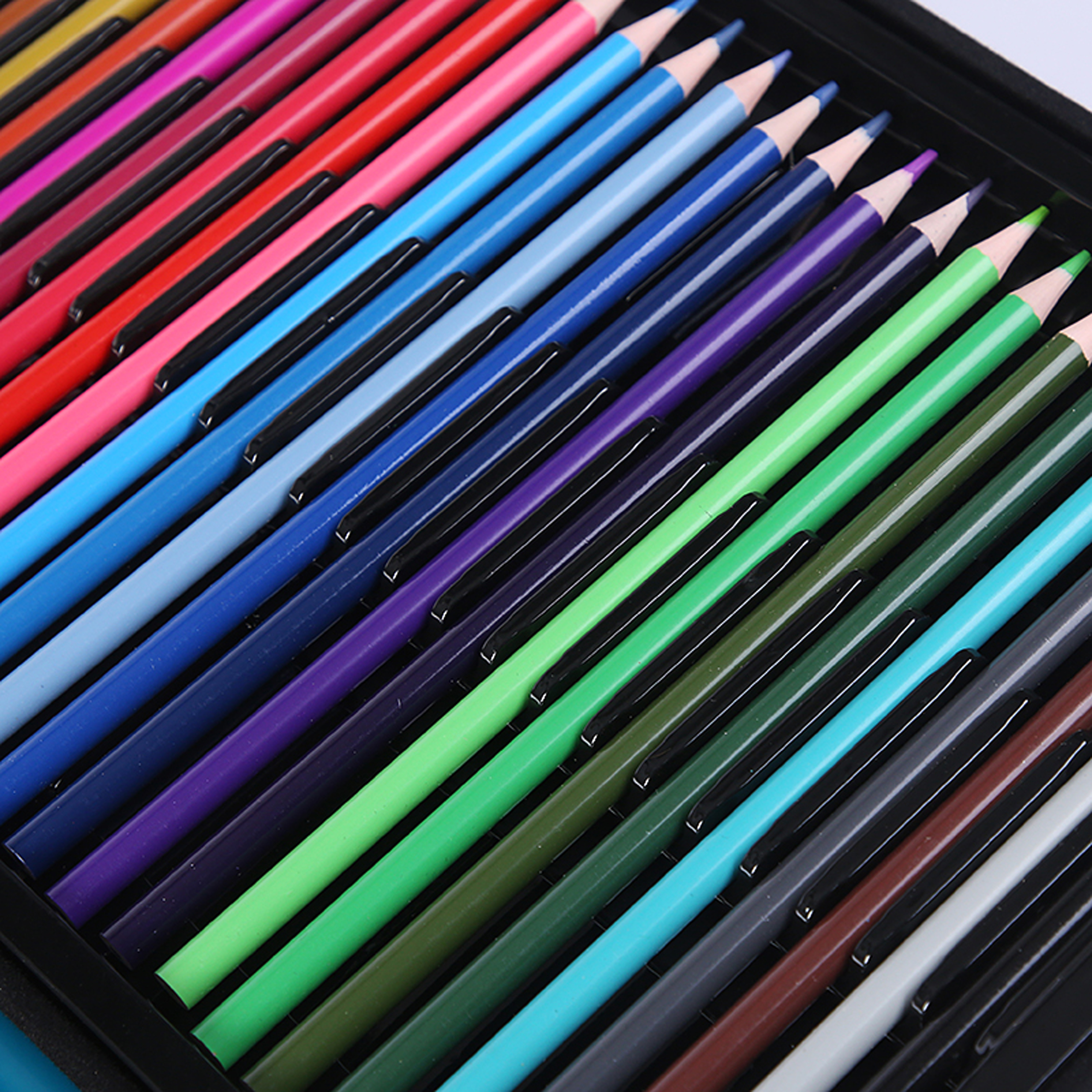 ZESTAW DO MALOWANIA DLA DZIECI Artystyczny kredki 145 el WALIZKA 204 SZT - obrazek 10