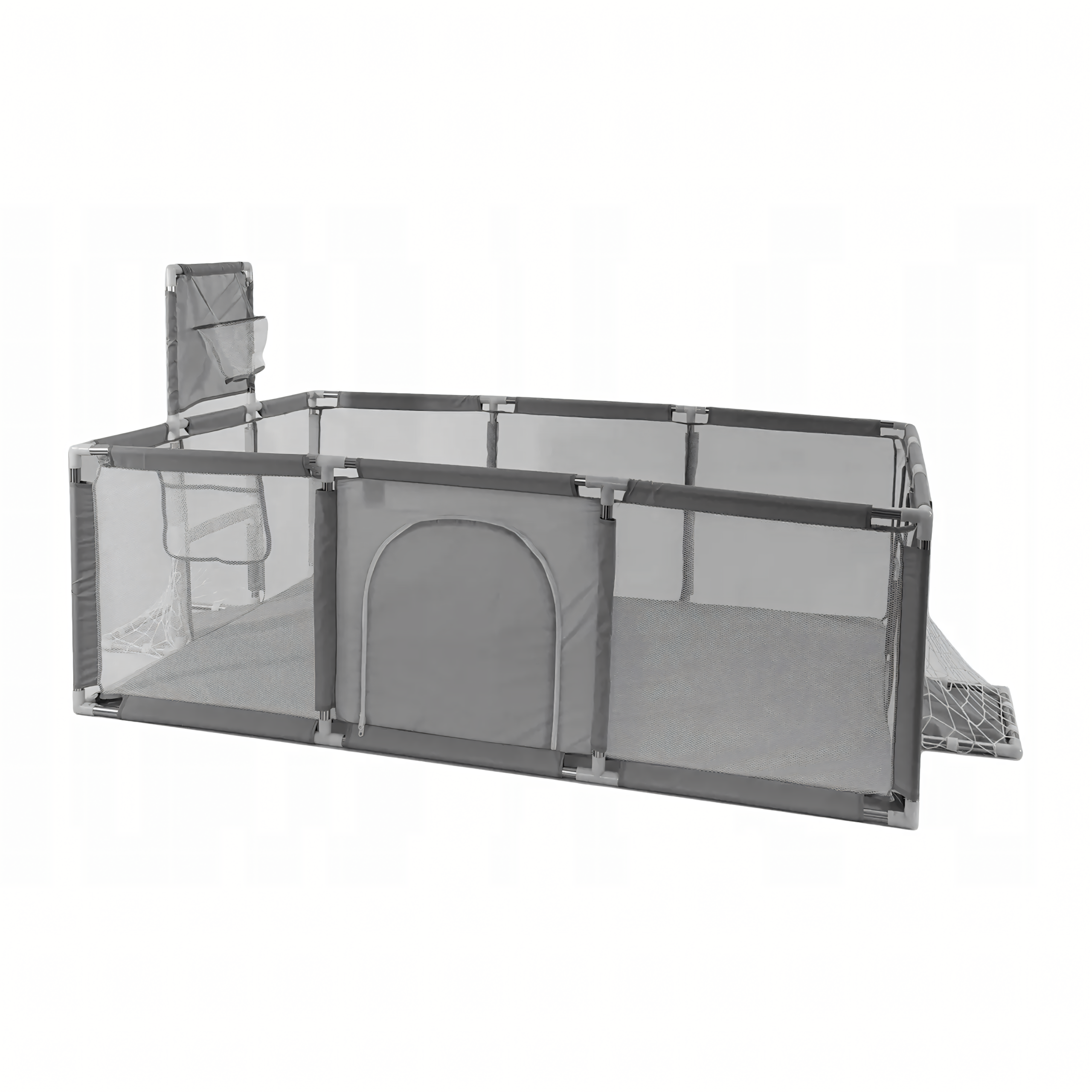 PALETA 72 SZT Kojec Dziecięcy Plac Zabaw Suchy Basen dla Dzieci 235x129cm Boisko Piłki - obrazek 5