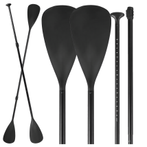Składane Wiosło Kajakowe do Deski SUP 2w1 Regulowane 4-Częściowe 210 cm Pro