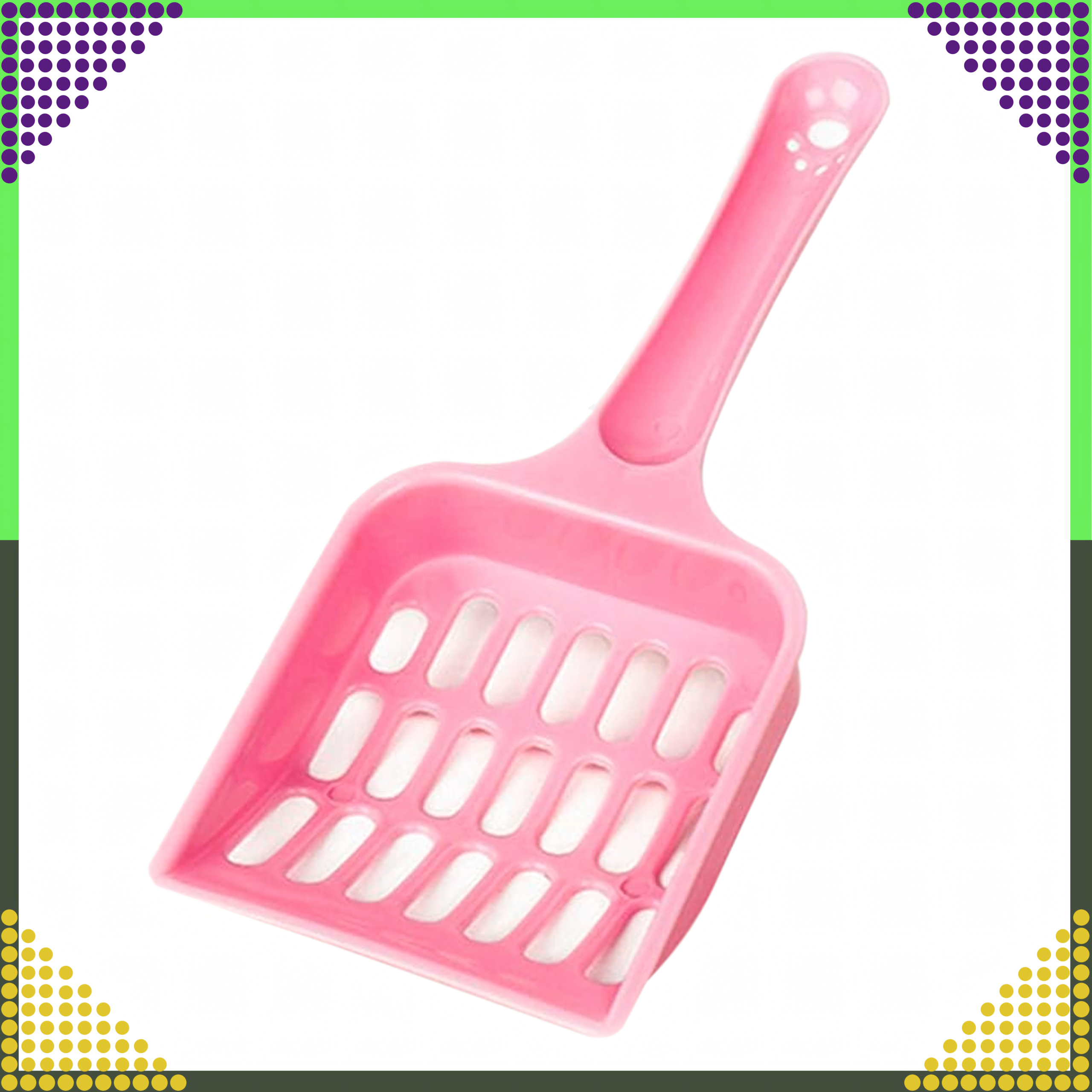 Kuweta dla Kota Kotów Kociąt z Łopatką Toaleta na Żwirek Otwarta Prosta - obrazek 4