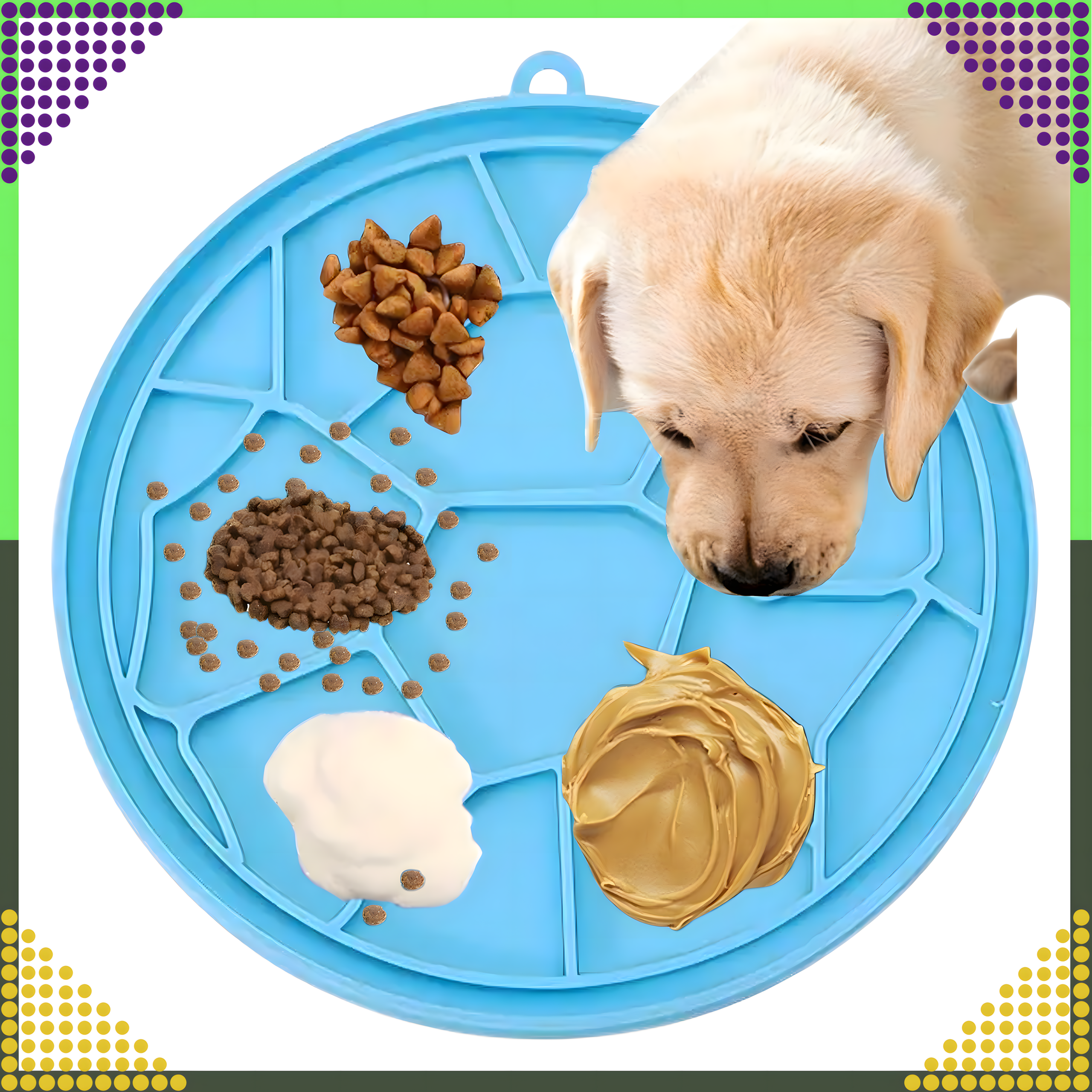 Mata Tacka do Lizania Uspokajająca Spowalniająca dla PSa Kota Antystresowa - obrazek 8