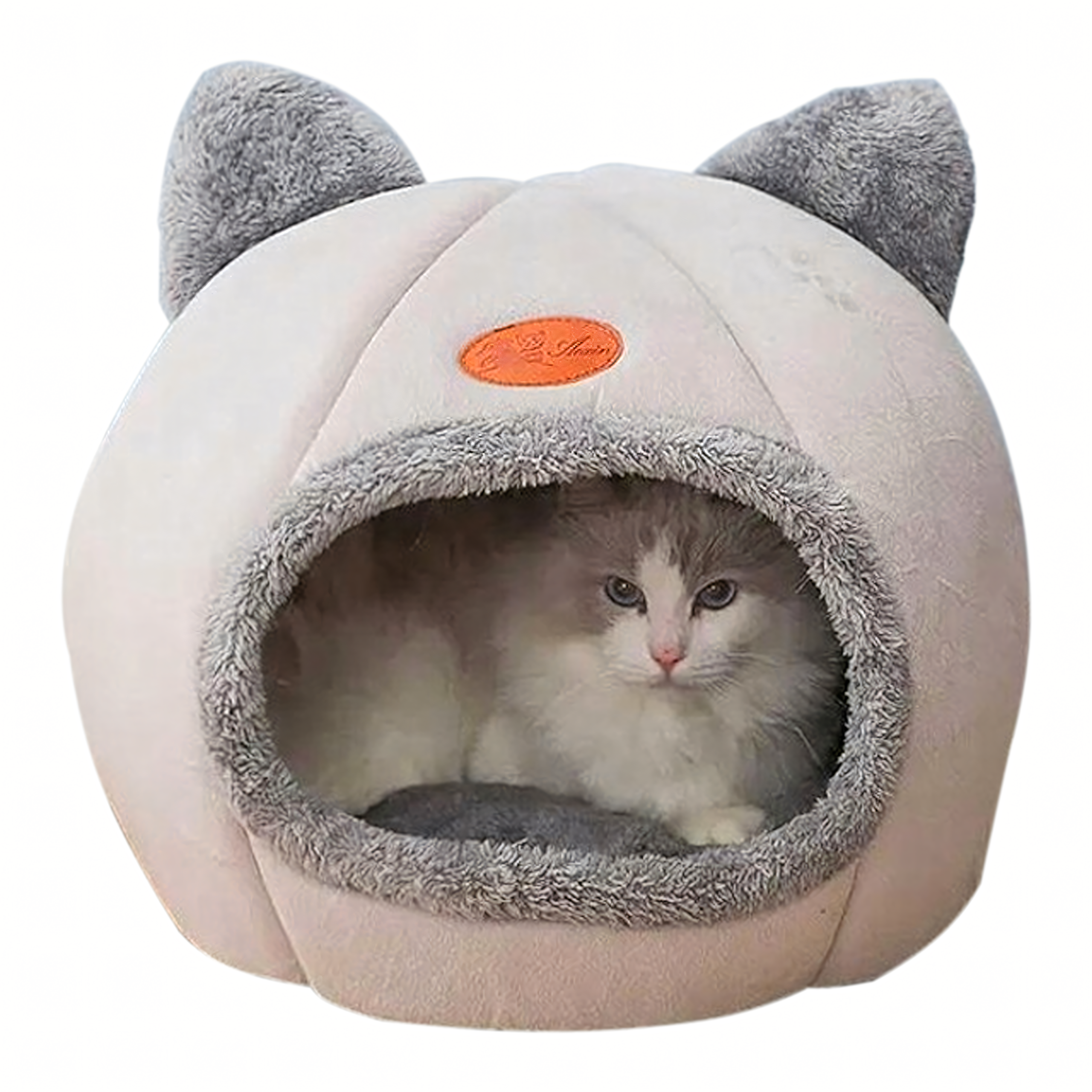 Budka Domek Legowisko dla Kota Psa Pluszowe na Zimę Miękkie Posłanie - obrazek 6