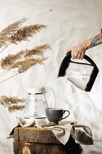 Czajnik elektryczny Adler AD 1274 (2200W 1.7l; kolor czarny) - obrazek 9