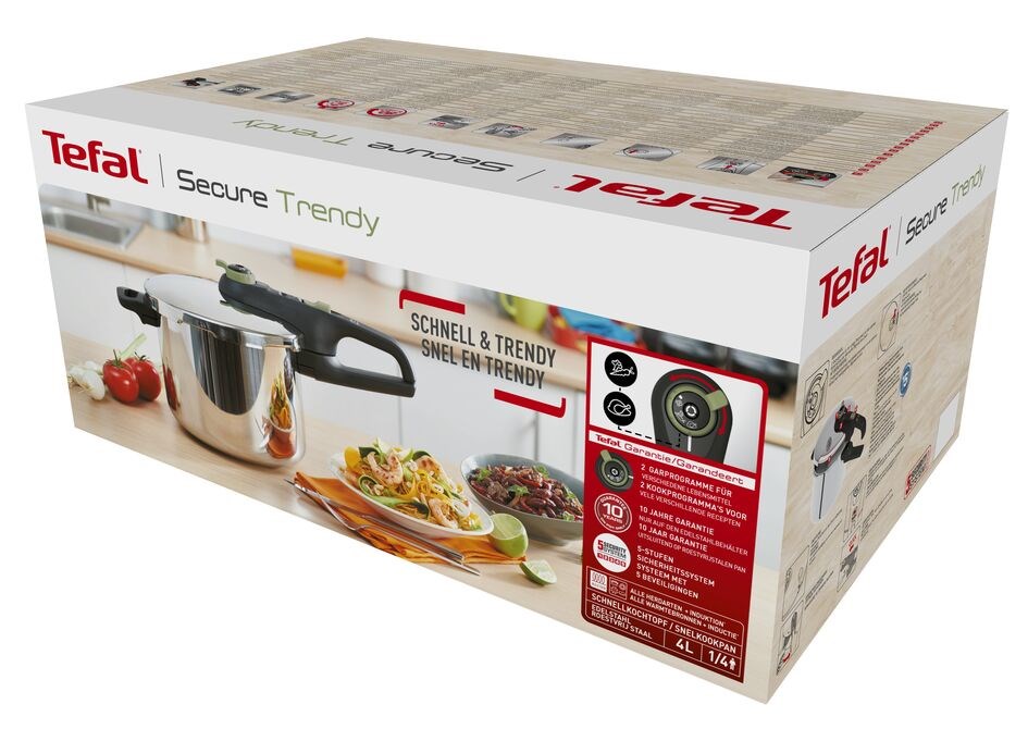 Szybkowar Tefal P2580400 Secure Modny 4 L - obrazek 9